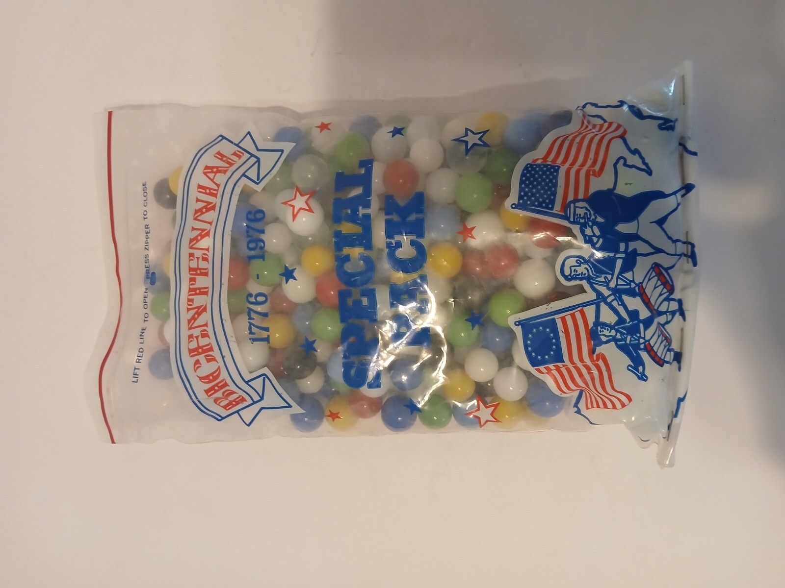 Vintage Glass Marbles Large Bag Of Mixed Colors