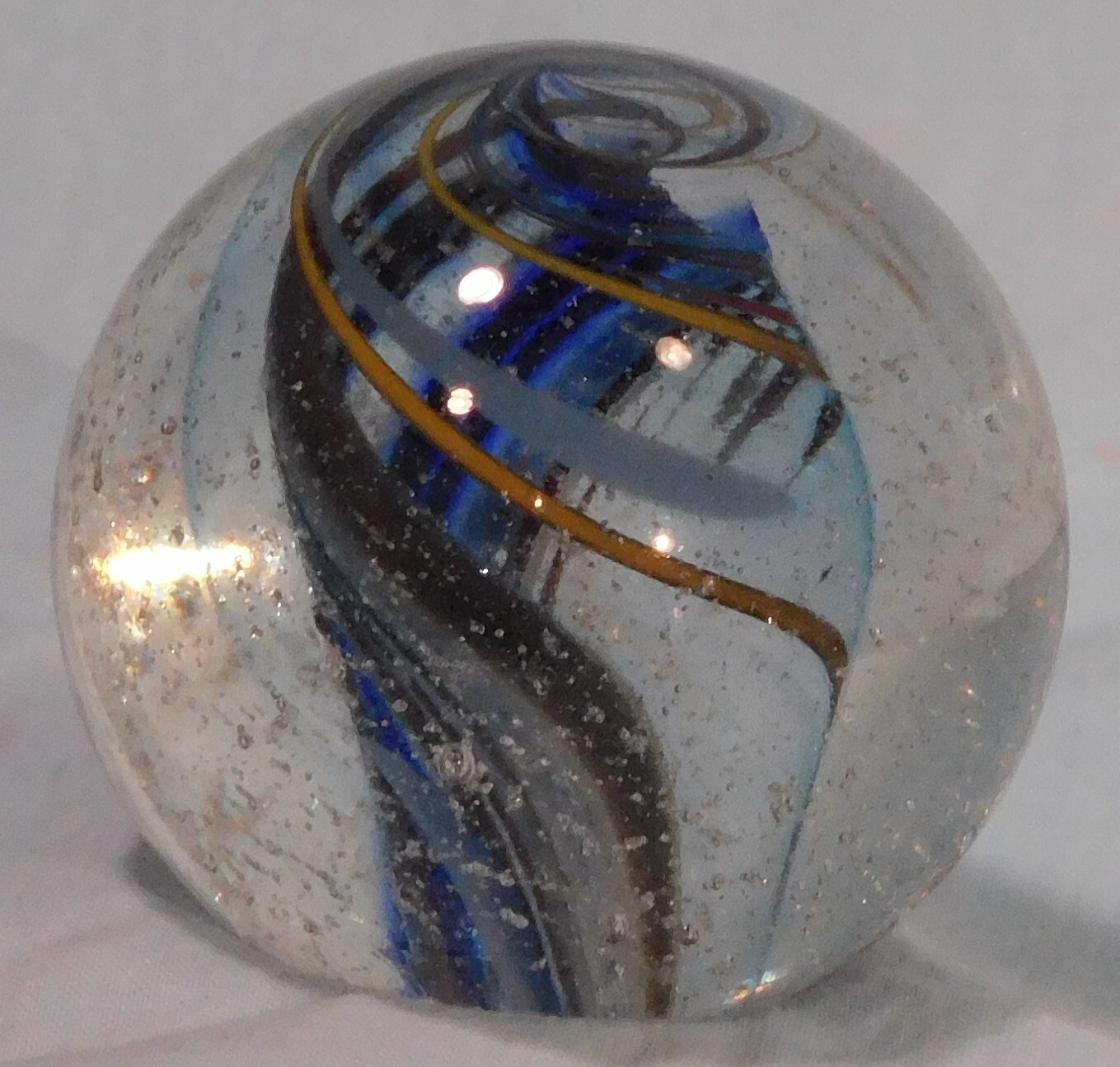 Andy Davis Contemporary Handmade Marble, 1 7/8″ Diameter, #9204E