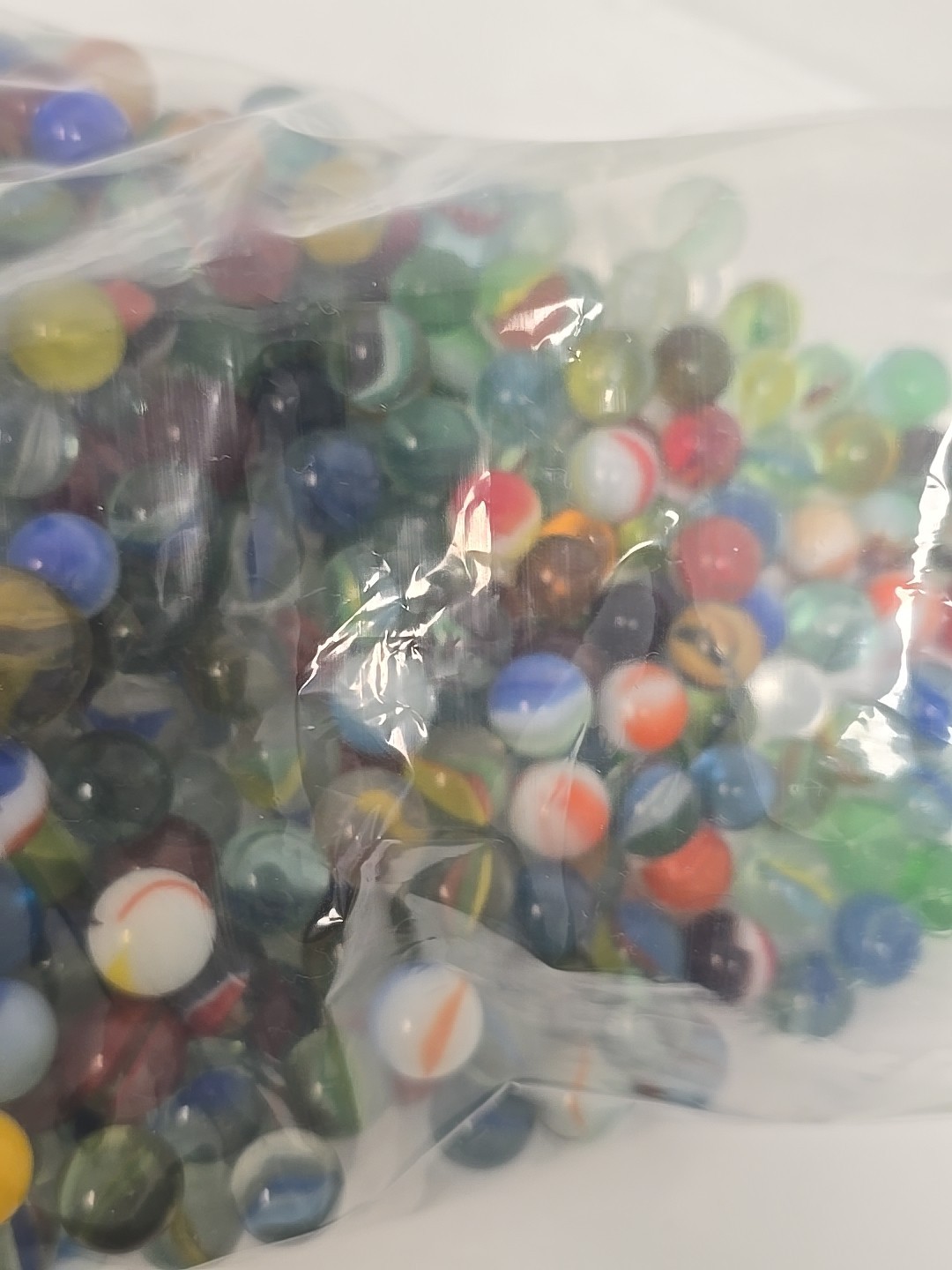 Vintage Marbles Mixed Lot 4 Pounds Mixed Lot Some Large. SEE PICTURES. AS IS