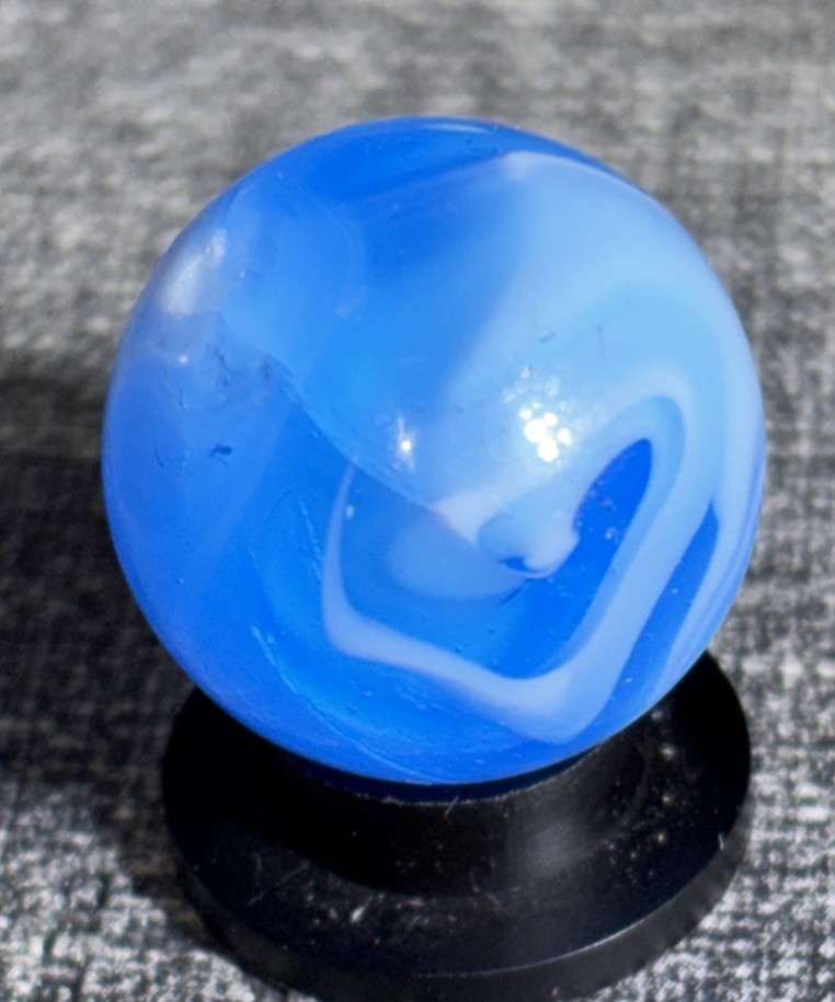 VTG Peltier NLR Onyx Slag Marble .64” Tiny Chip See Pics