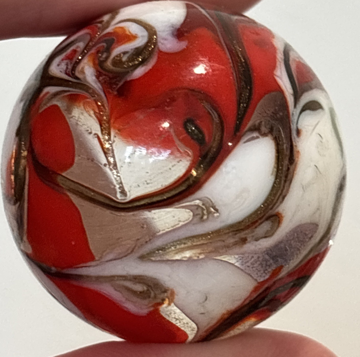 Stunning contemporary swirl marble #317