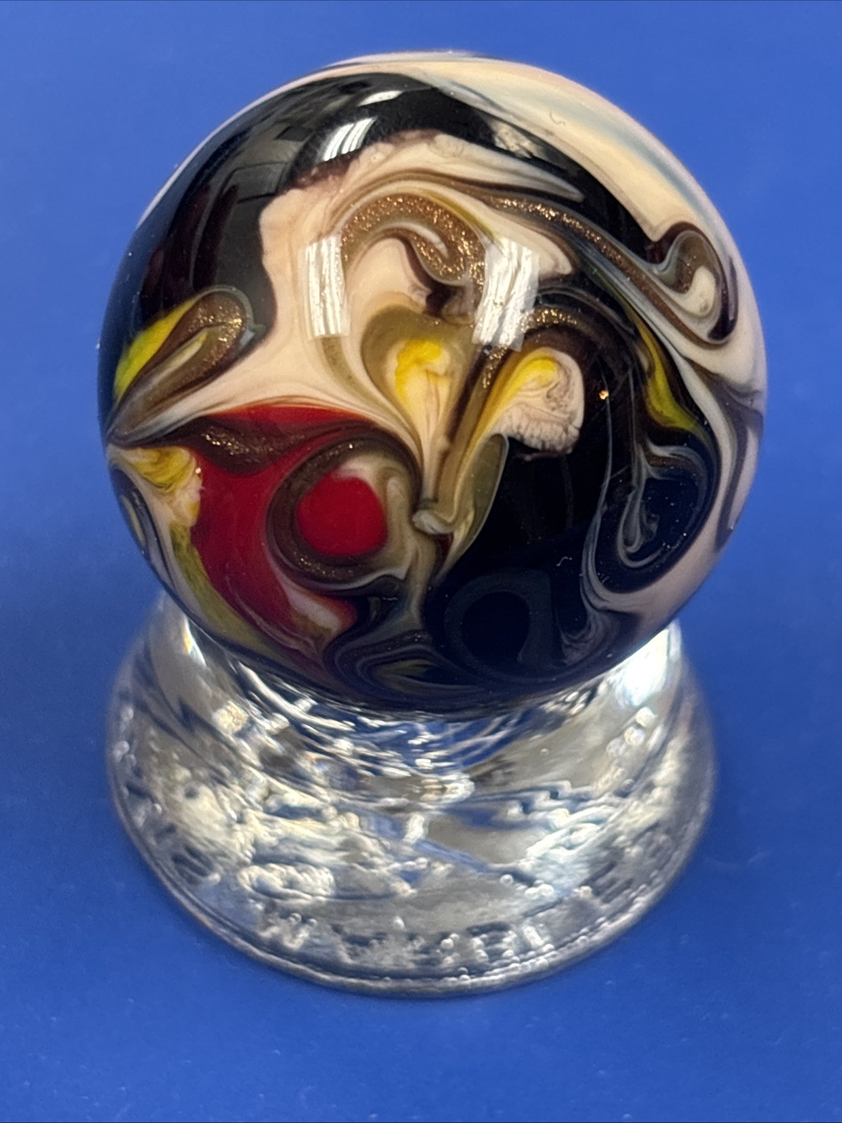 Stunning contemporary swirl marble #944