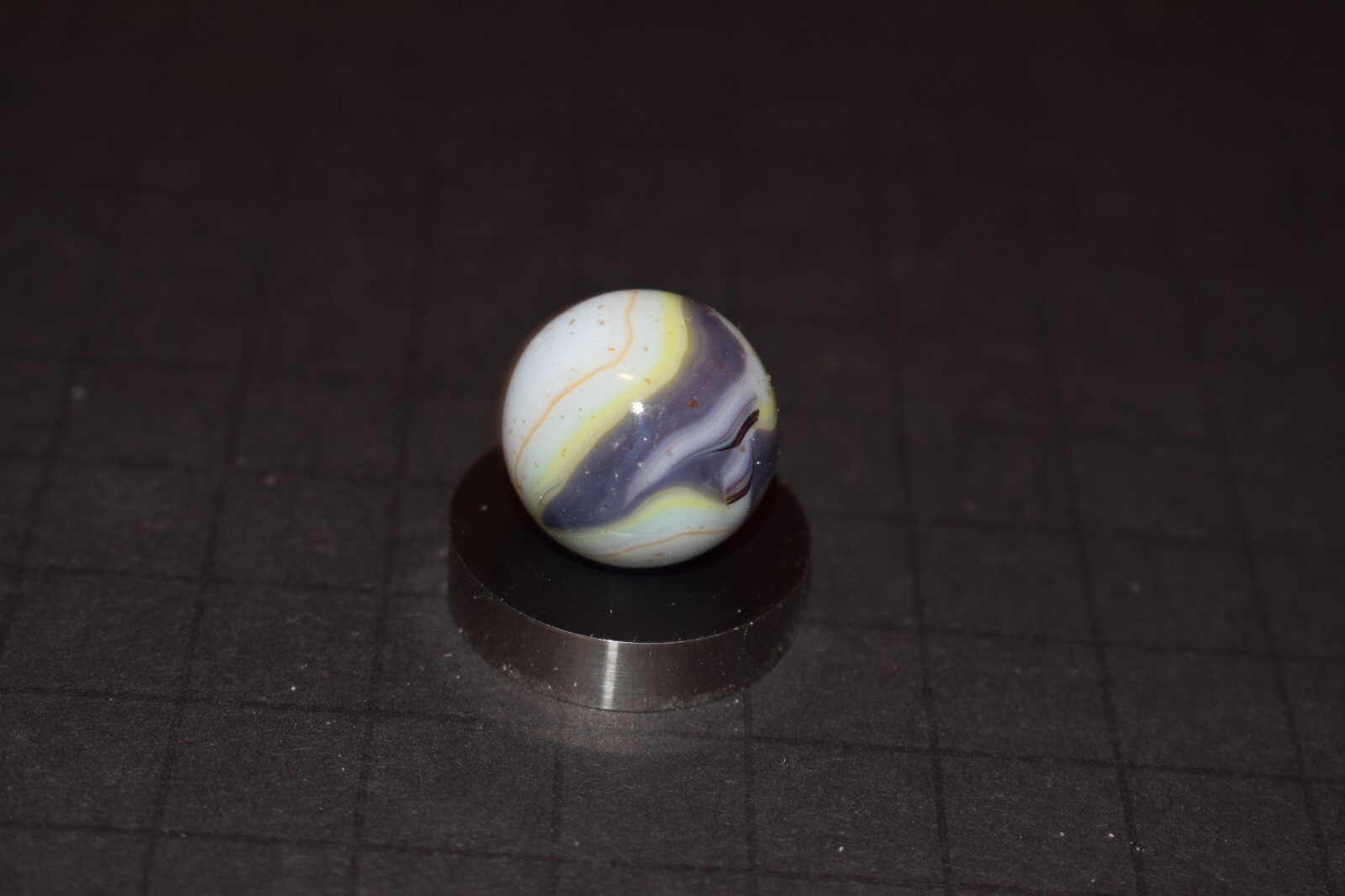 💥JABO/DAS Lavender Adventure Swirl Toy Marble Shooter Size .750″=3/4″Mint 💥