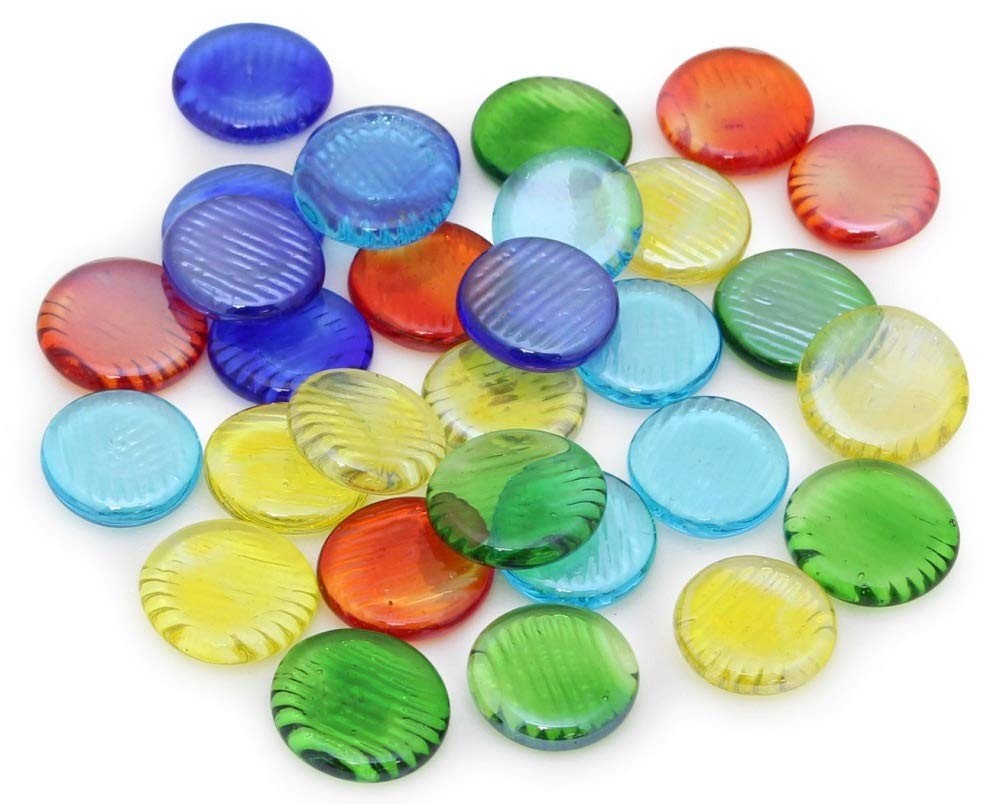 Traditional Japanese Glass Ohajiki Game 5-Bag Set Japan