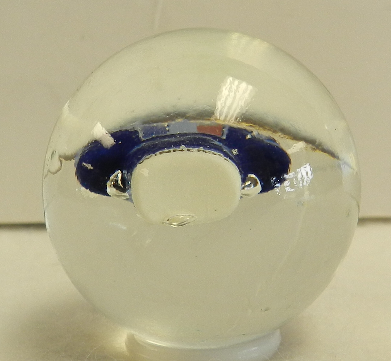 #18192m France Soccer Football Jersey Contemporary Sulphide Marble 1.35 Inches