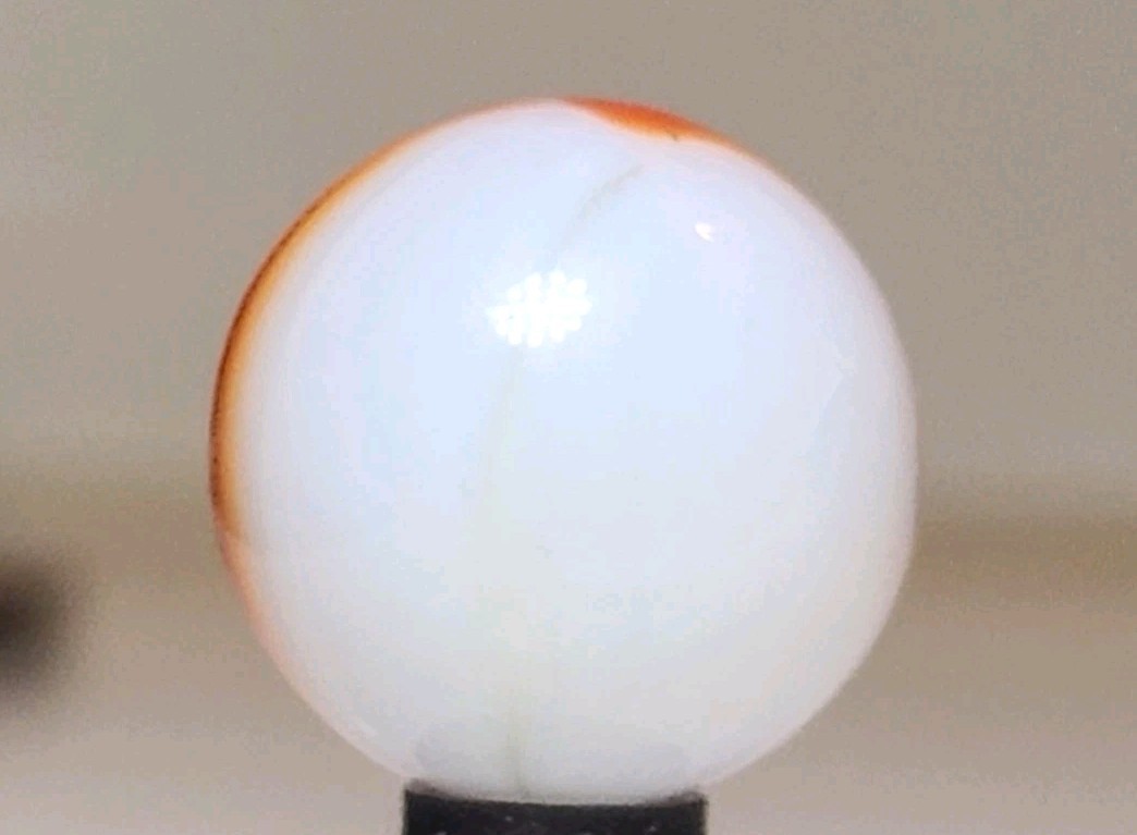 AKRO AGATE CO. ‘Patch’ .61″ Vintage Marble