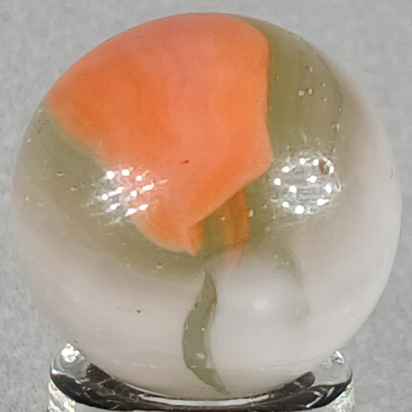 Vintage Vitro Conqueror Marble .61 Inches Near-Mint Condition Combined Shipping