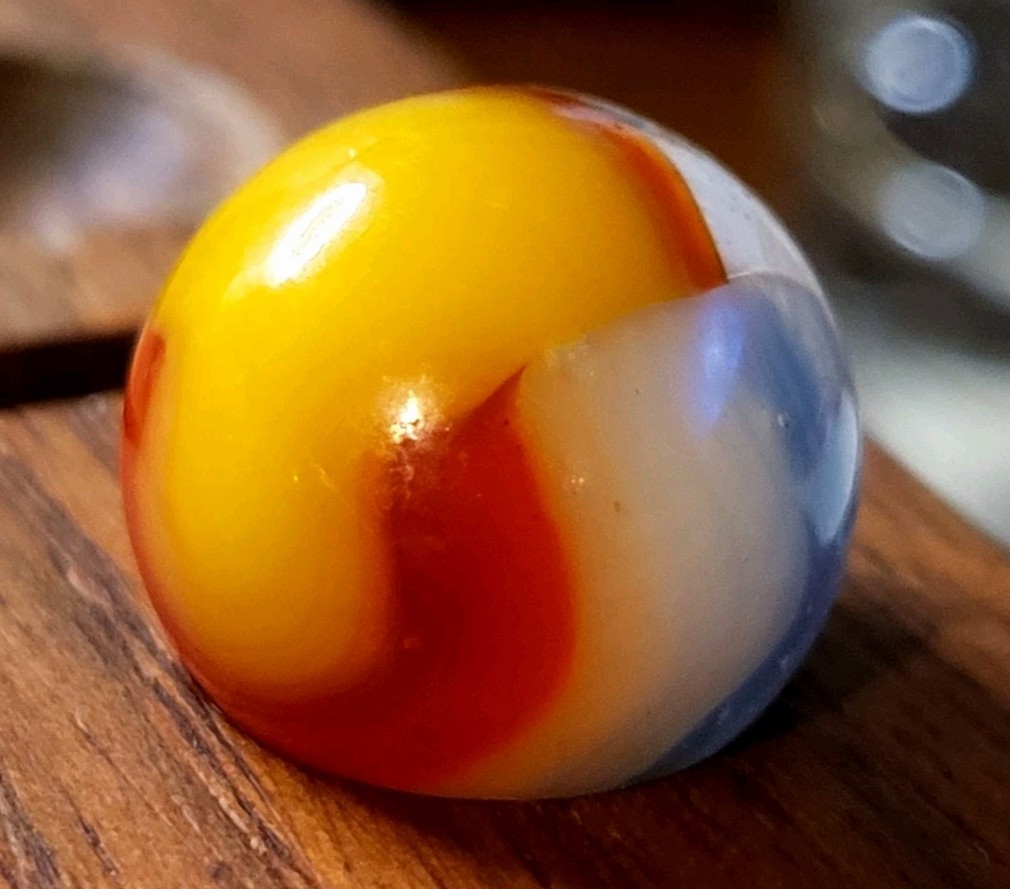 Vintage Vitro Buttermilk Marble