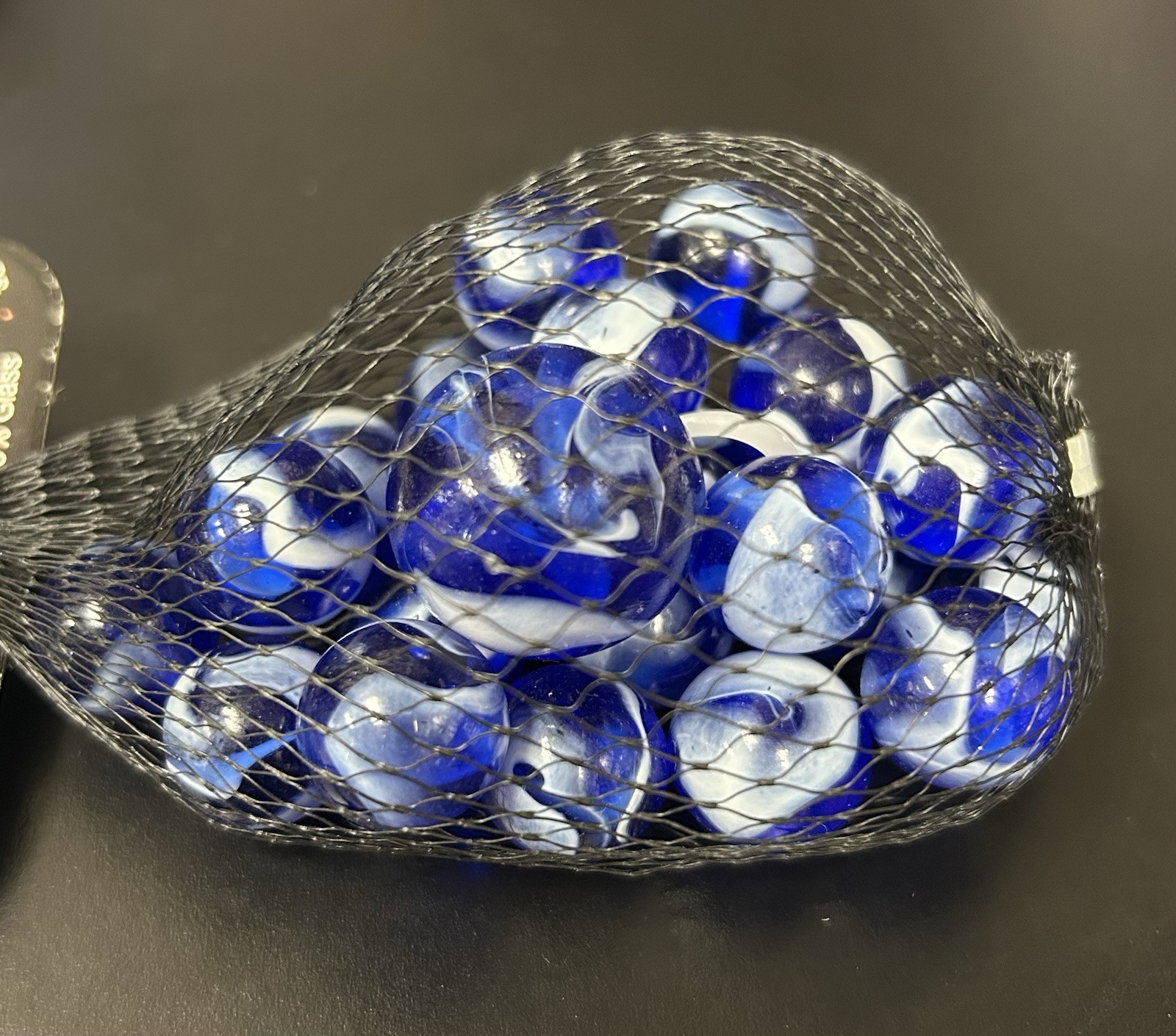 Neptune Mega Marbles Net Bag 24 Players 1 Shooter Retired Set (2004-2006)