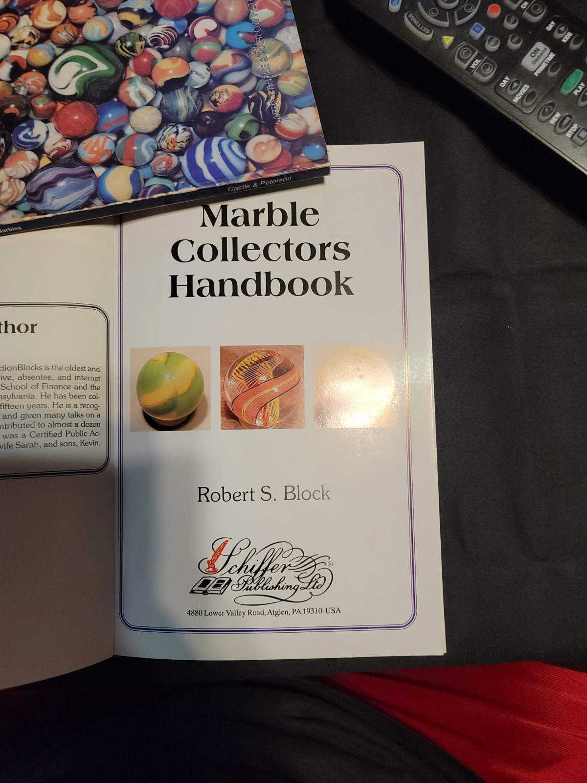 Marble Collectors Handbook By Robert S Block With Price Guide