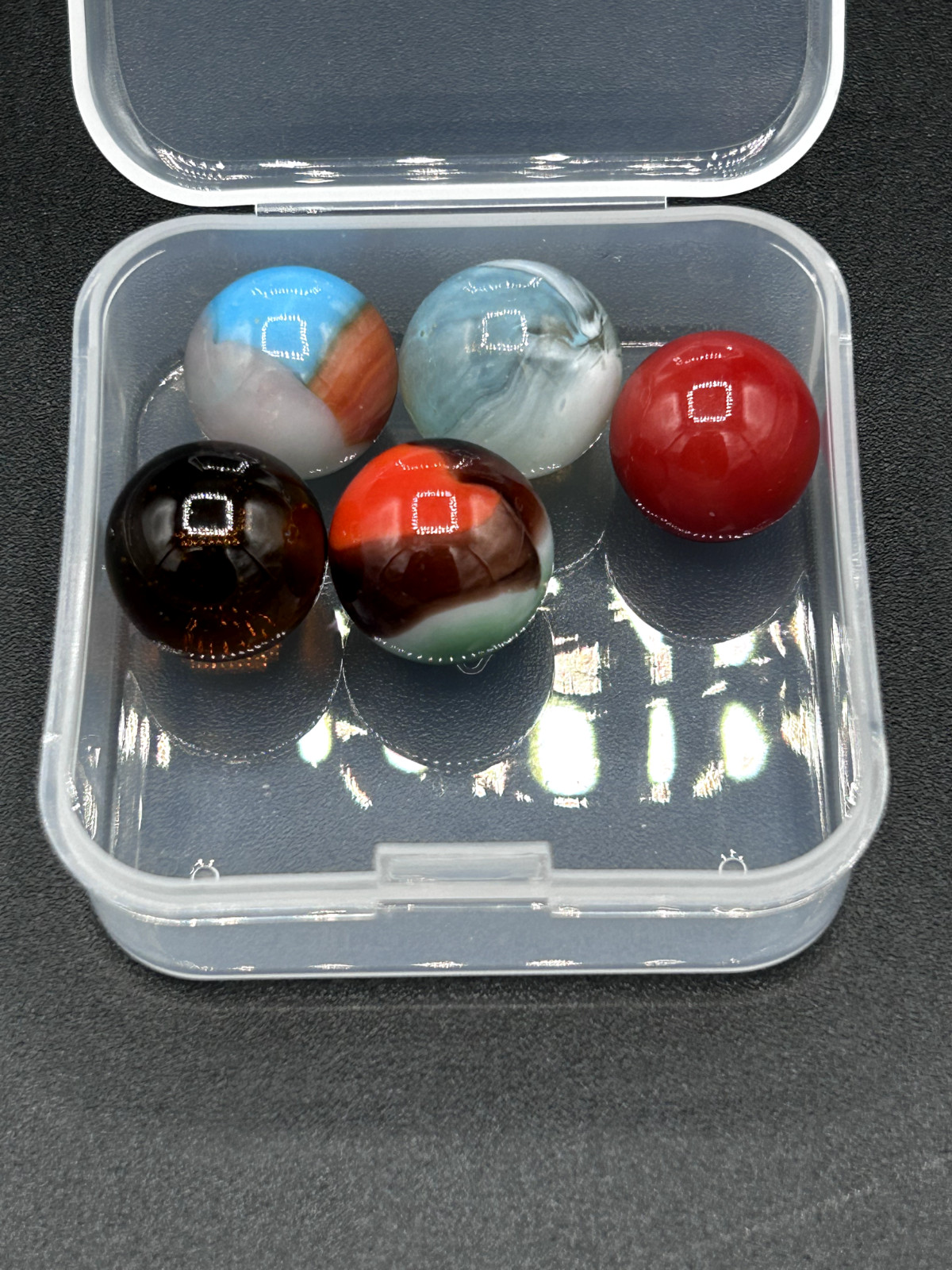Peltier Akro Vitro Master Vacor Agate Glass Marble lots