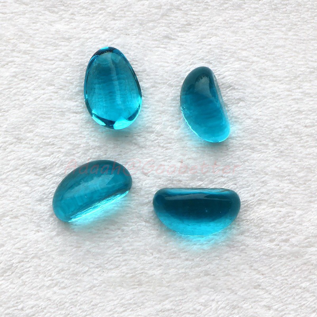 20mm Glass Pebbles Nuggets Glass Petals Stone Decorative Fish Tank Vase Garden