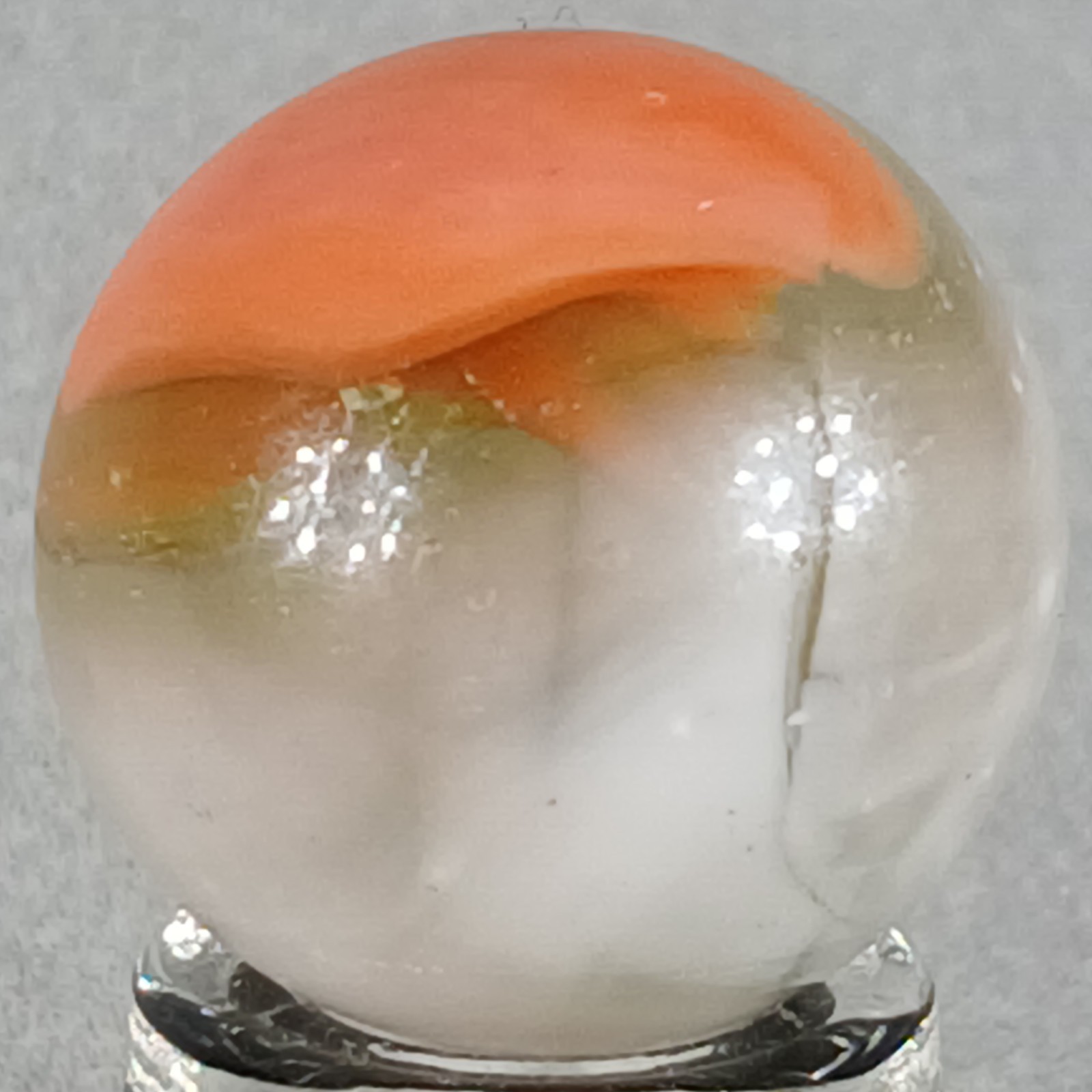 Vintage Vitro Conqueror Marble .61 Inches Near-Mint Condition Combined Shipping
