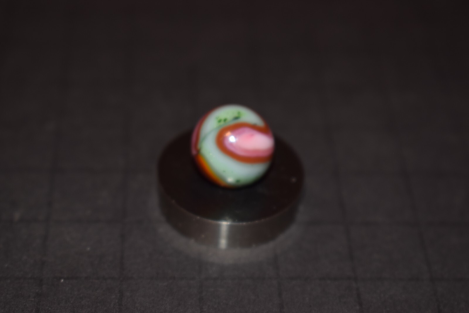 Sammy’s Mountain Spring Edition Run Swirl Toy Marble Size .546″=35/64″=14mm MINT