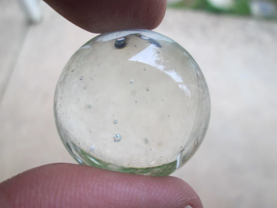 2 MAMMOTH 1 3/8 INCH 35MM ICE CLEAR BY VACOR / MEGA MARBLES
