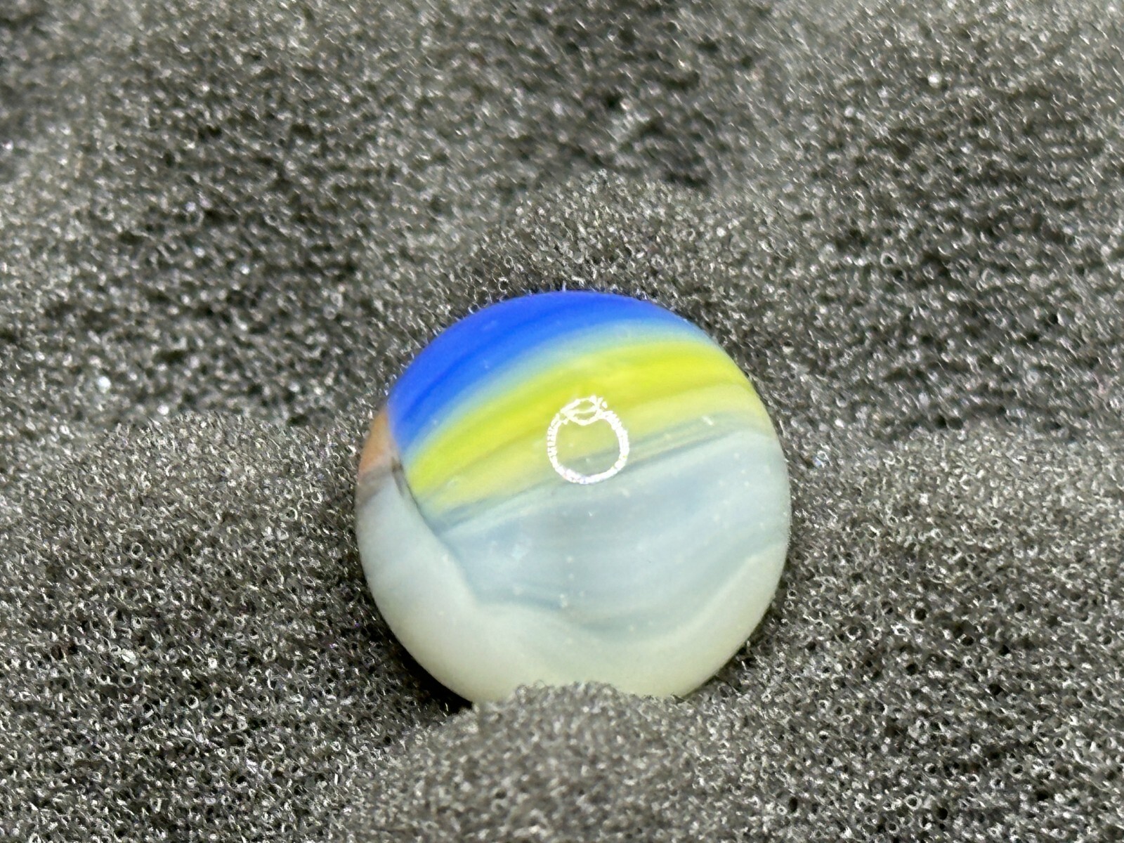 Vintage Vitro Agate Tiger Eye Marble – Standard Colors – .60″ Very Nice!