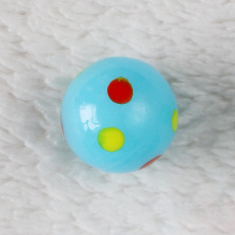 16mm Speckled Glass Marbles Beads Vase Fish Tank Decor Classic Kids Toy Game