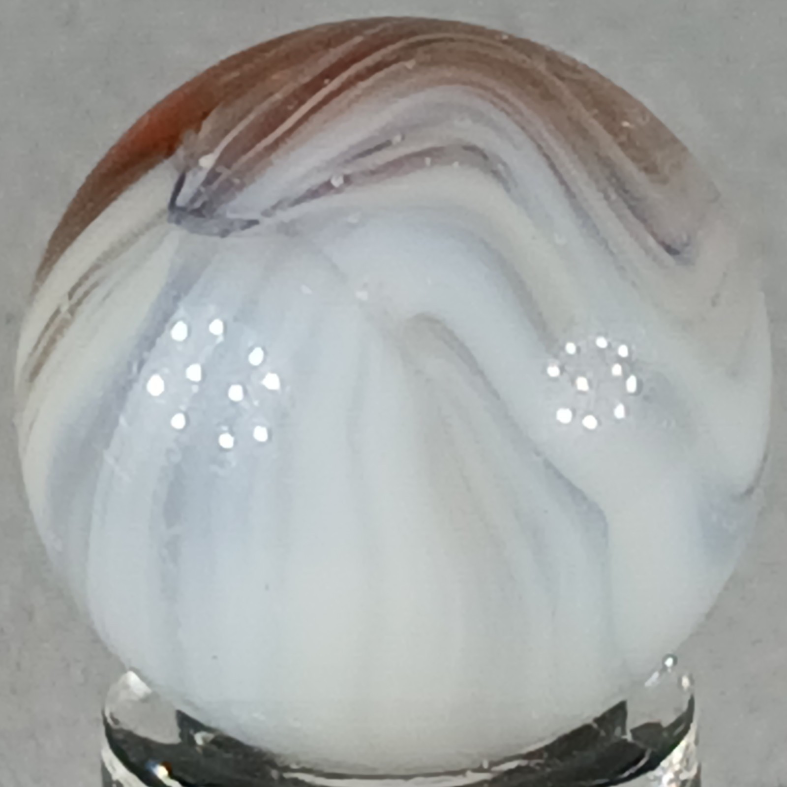 Vintage Vitro Conqueror Marble .61 Inches Near-Mint Condition Combined Shipping