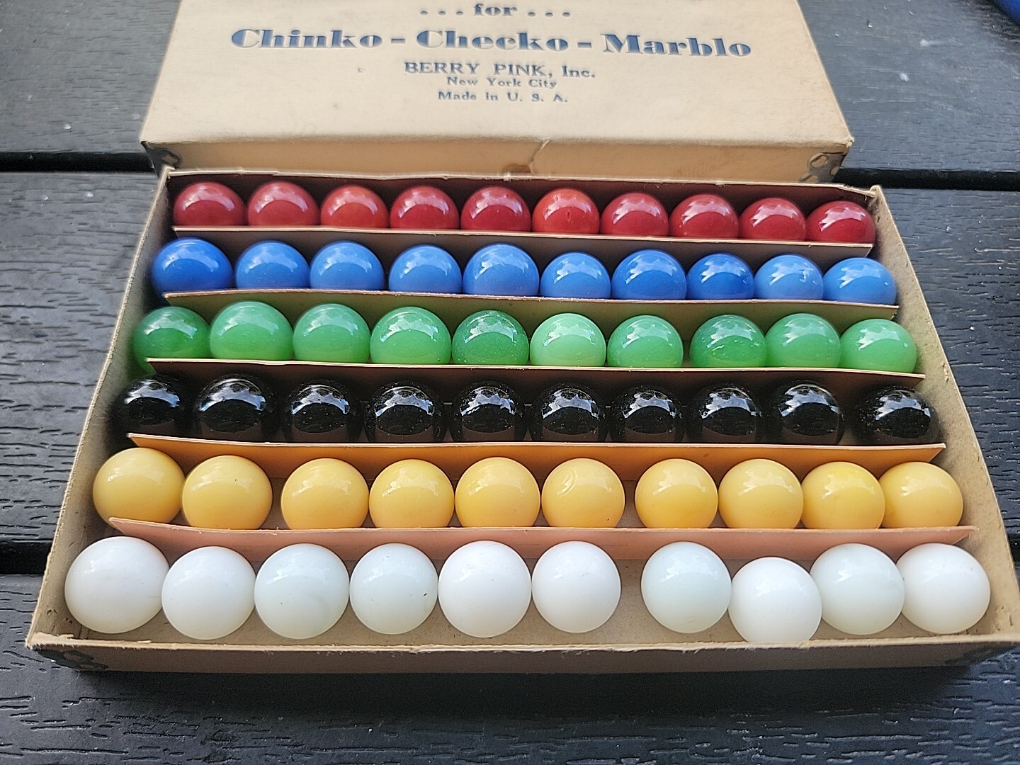 60 Solid Color Marbles Berry Pink Inc New York City NO.00