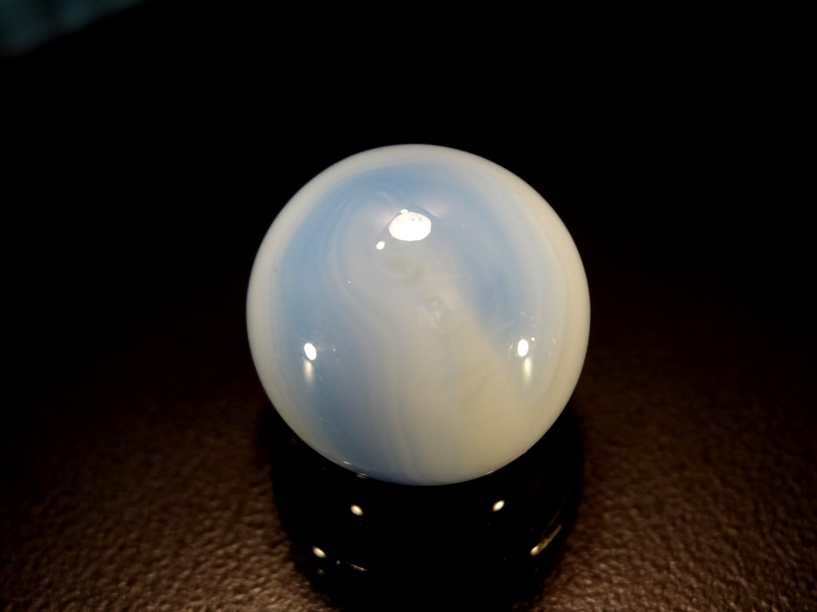 AKRO AGATE AKRO TRI COLOR 🔵 BABY BLUE 🔵 SHOOTER WET MINT VHTF!