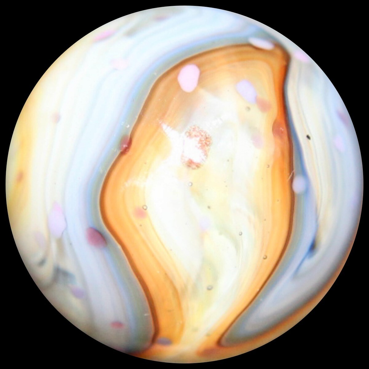 DAS Equinox Marble: “Buttermilk” Family Lutz Guinea
