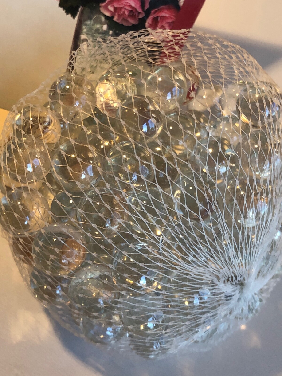 Marbles Transparent Lustre Clear 800 count – 9/16” or 14mm in Diameter New!