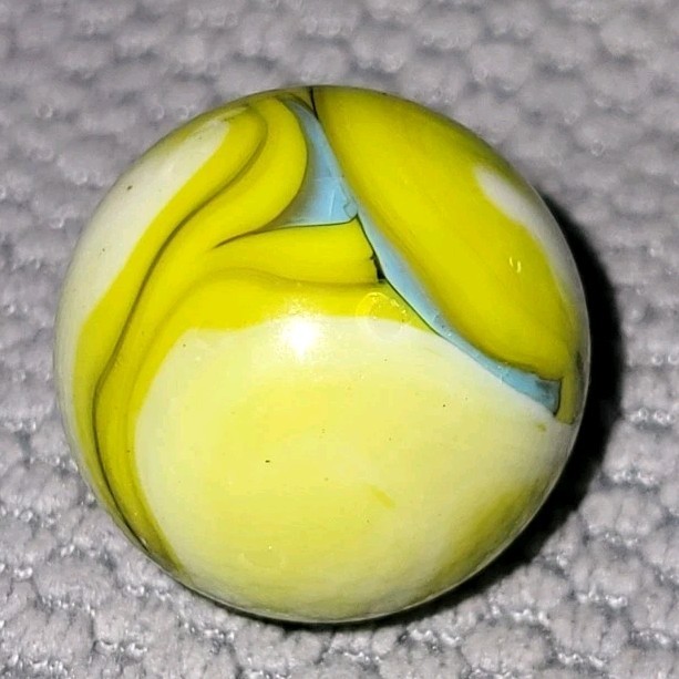 Vacor Marble Lot Seahorse Swirls Players 19/32″ – 5/8″ Orange Turquoise