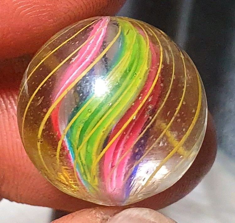 25/32″- Precision Caged Quad Candy Style Divided Core German Marbles (GP) MM