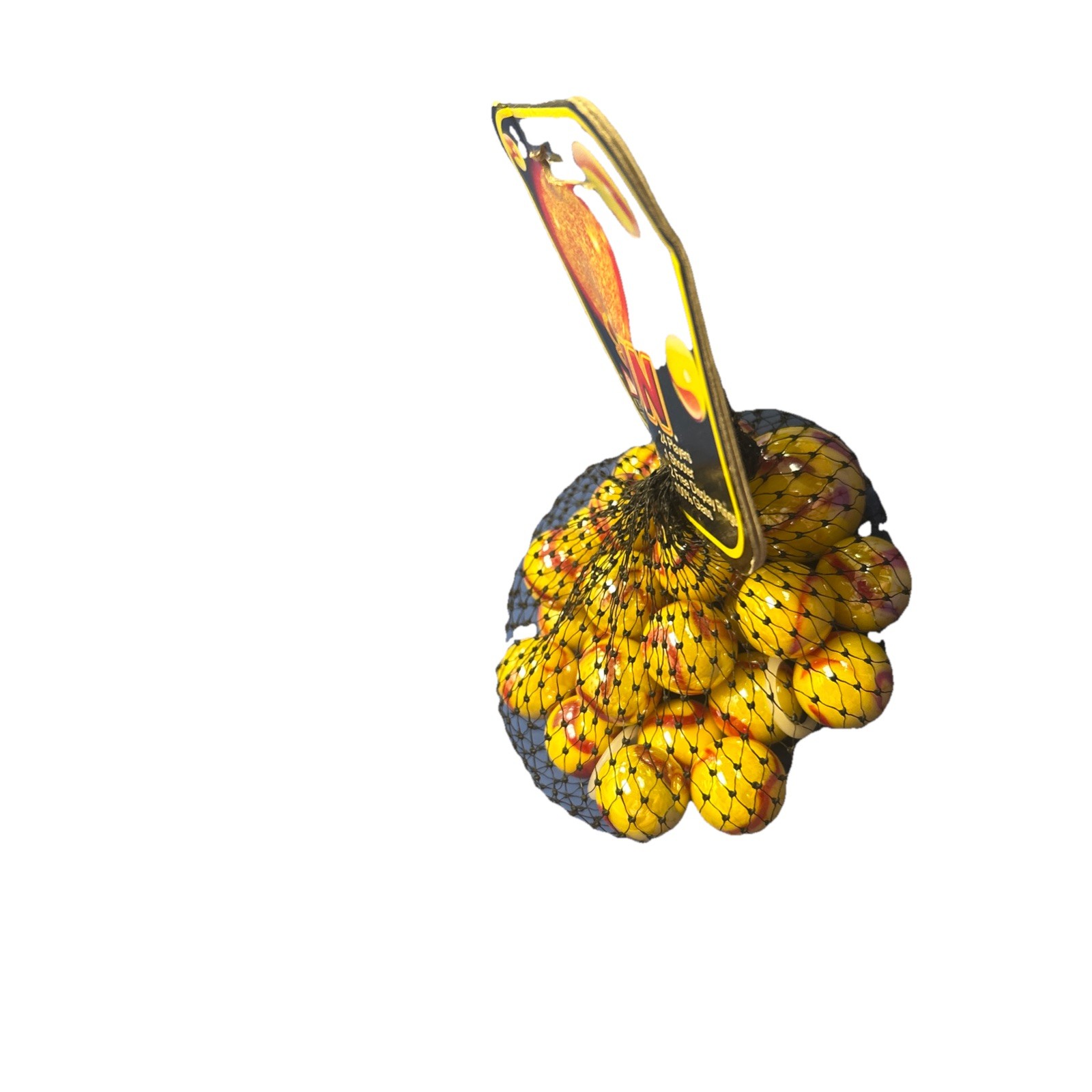 Mega Marble SUN MARBLE NET 24 Player Marbles & 1 Shooter Marble