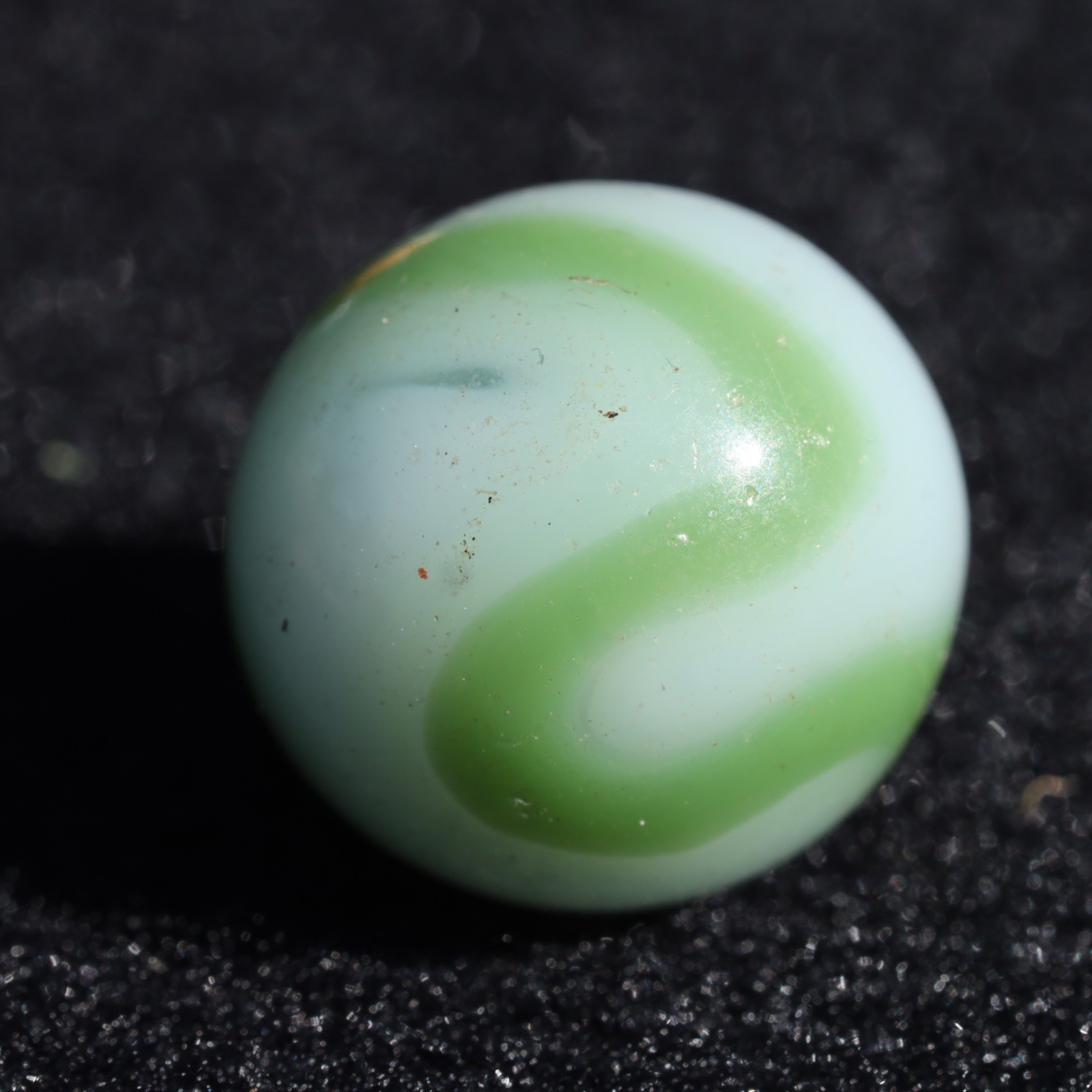 ALLEY Green WV West Virginia Swirl Marble 5/8″ NM Combined Shipping