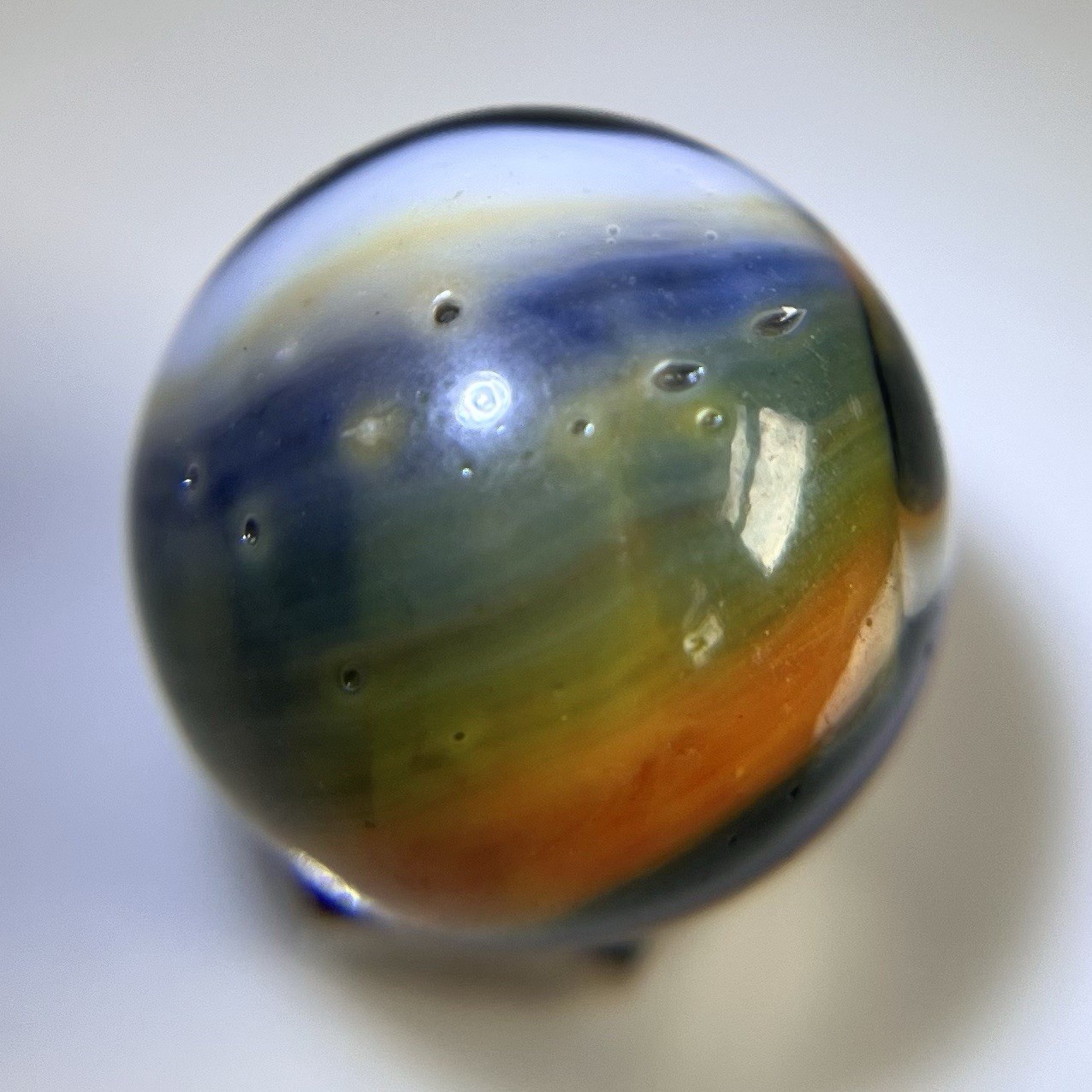🎃 Peltier National Line Rainbo Marble Six Color Near Mint Condition