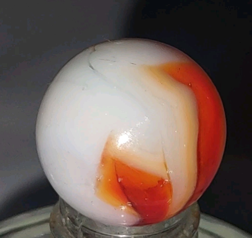 Bn3375- JABO Classic Marble – 🇺🇸 U.S.A.🇺🇲 .60″ 🟠UV Glower🟠
