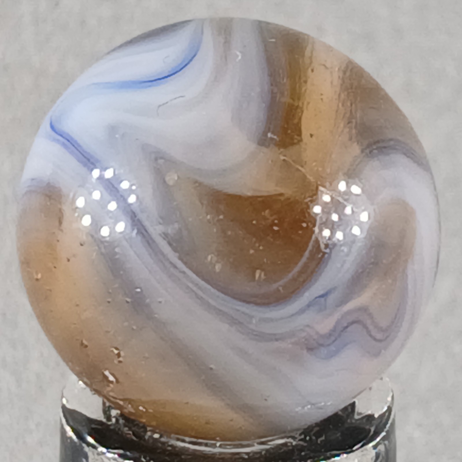 Vintage Alley Swirl .60 Inches Near-Mint Condition Combined Shipping