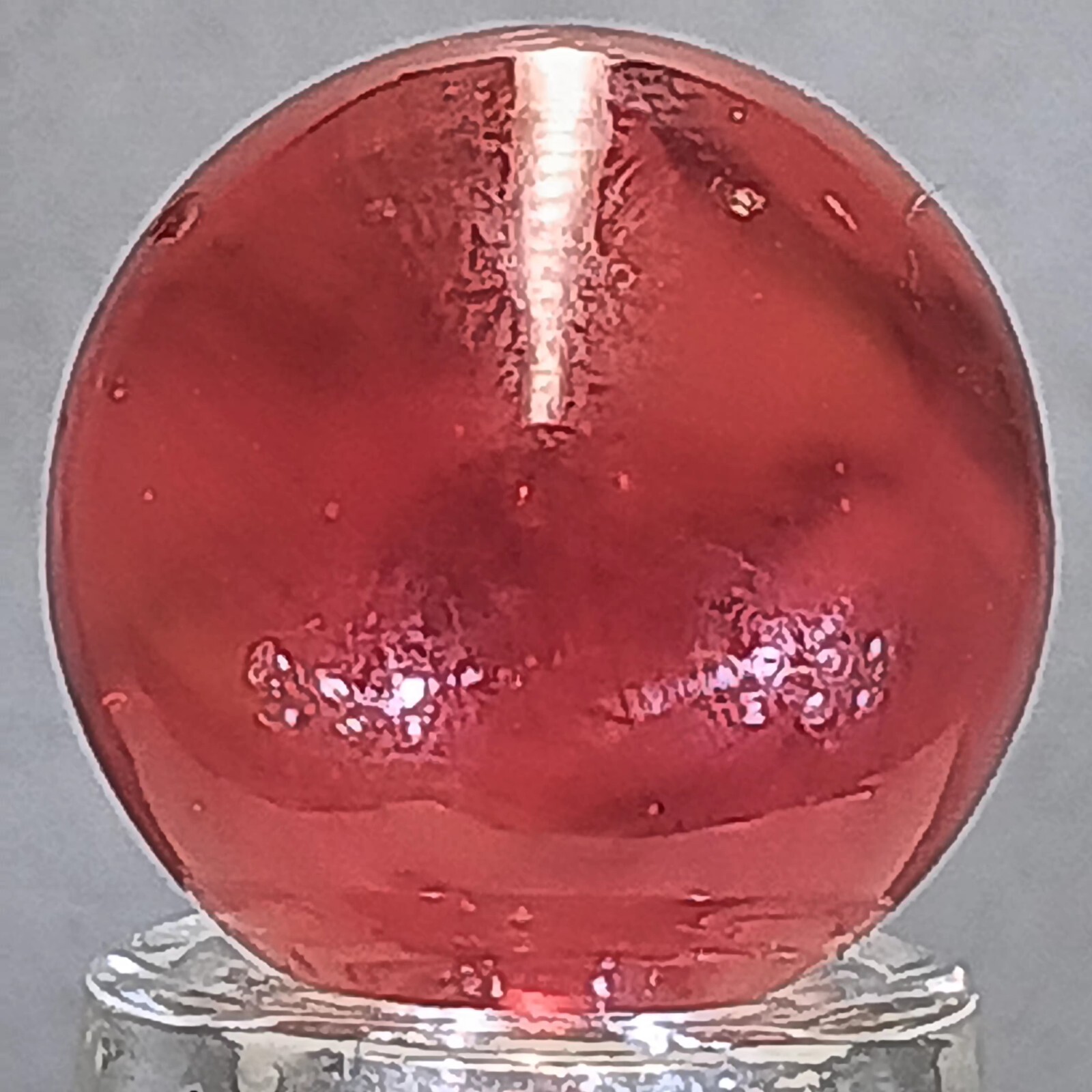 Small Vintage Champion UV-Reactive Swirl Marble .55 Inches Near-Mint Condition