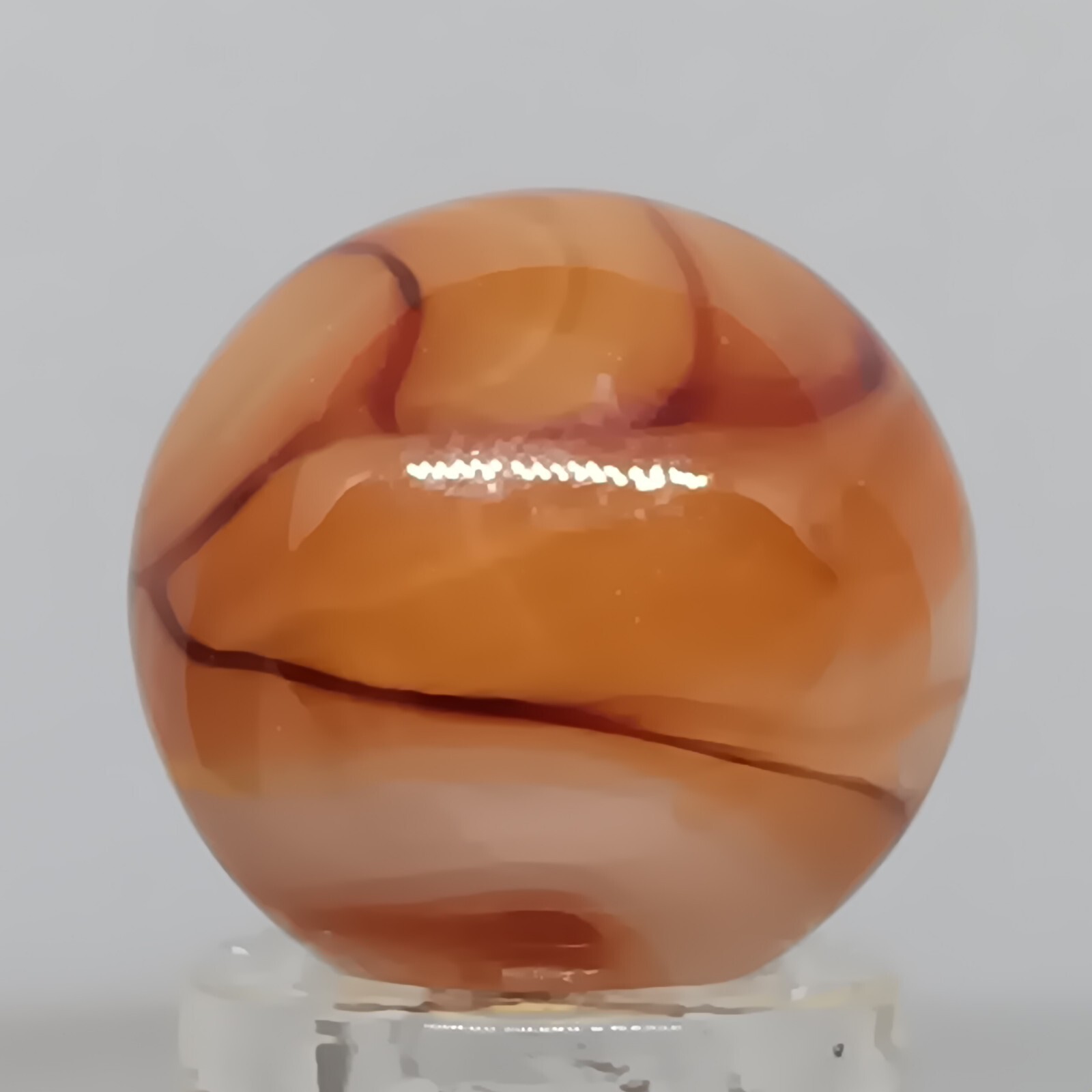 Vintage Champion Swirl Marble .61 Inches Near-Mint Condition