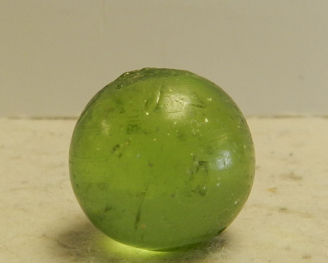 #15143m Large .87 Inches German Handmade Mica Shooter Marble