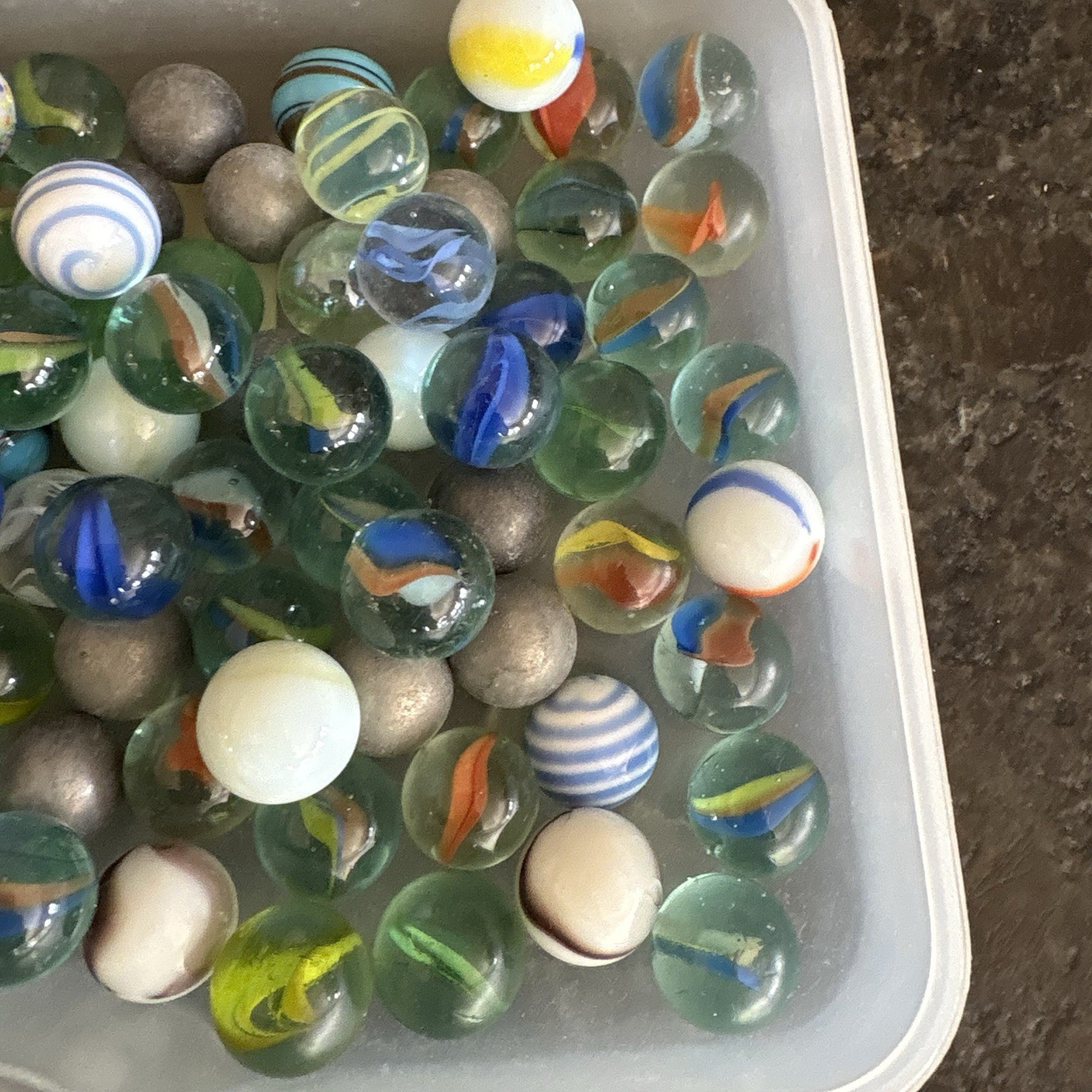 Vintage Marbles Lot Approx. 125