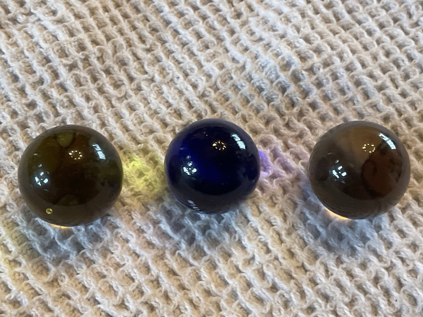 Three Pokémon Marbles