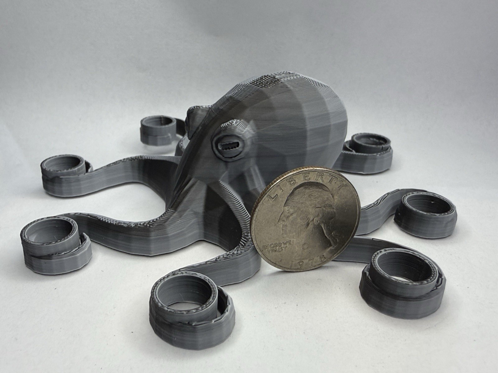 Octopus Marble Display – For 5/8” to 1” Marbles – Lot # 7816