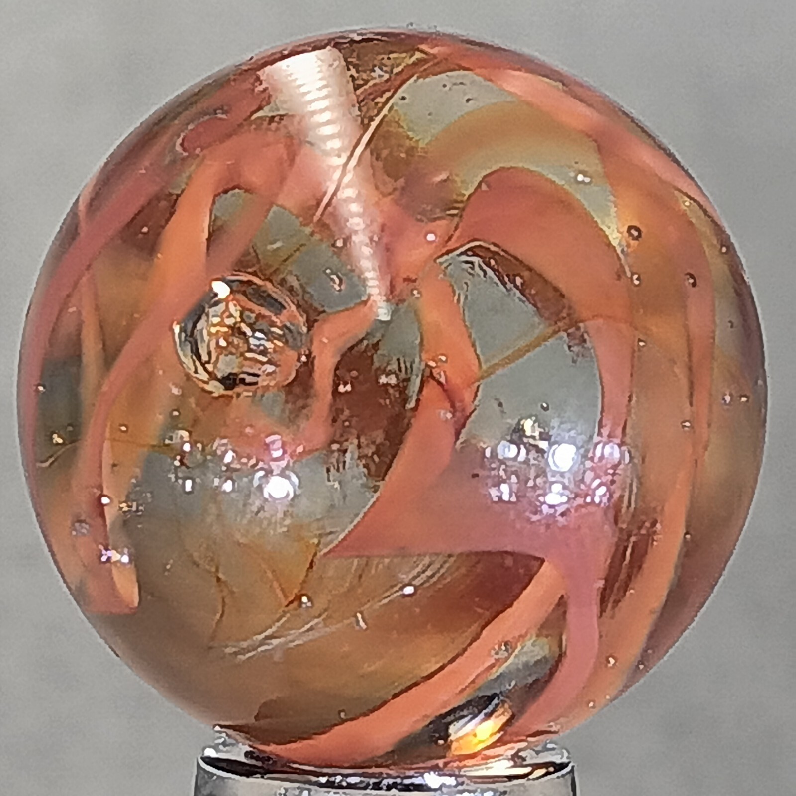 Large Vacor Spaghetti Marble .97 Inches Good Condition Combined Shipping