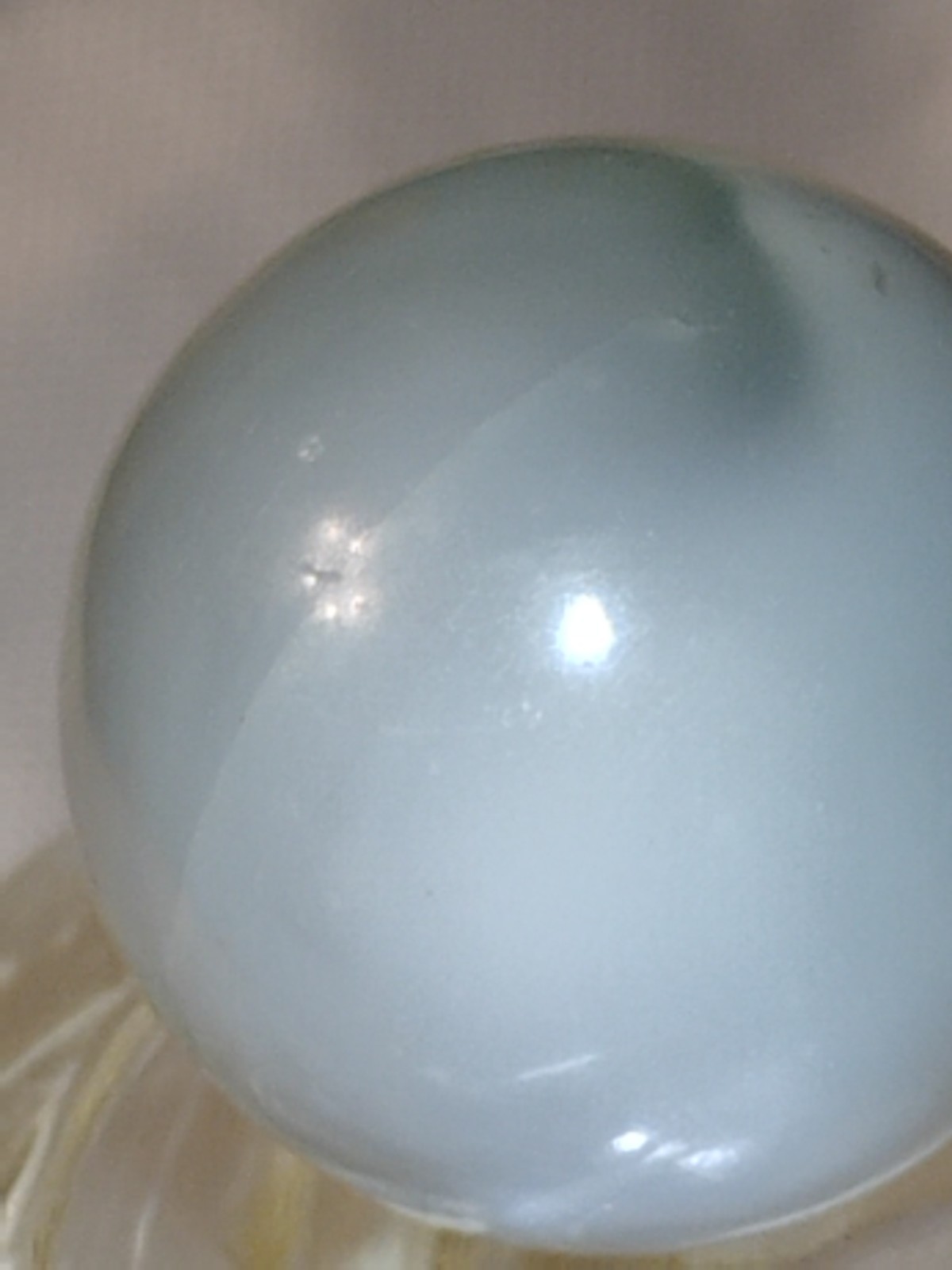 Vintage Vitro Fancy Conqueror Tigers Eye Metallic Blueish Grey Marble ?