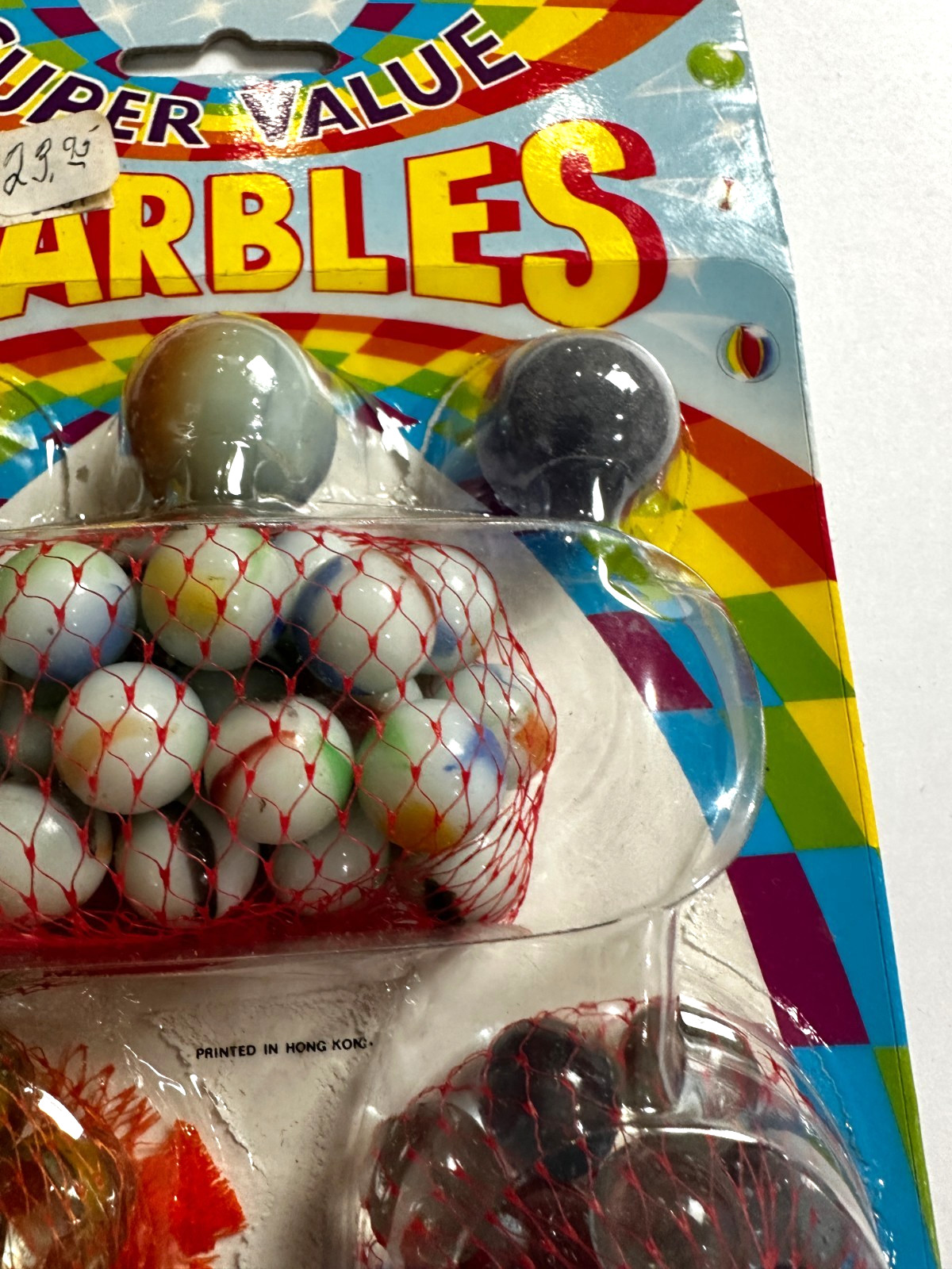 Lot of 2 Imperial Toy Corp 75 Marbles with 3 Super Shooters No 6853 1988