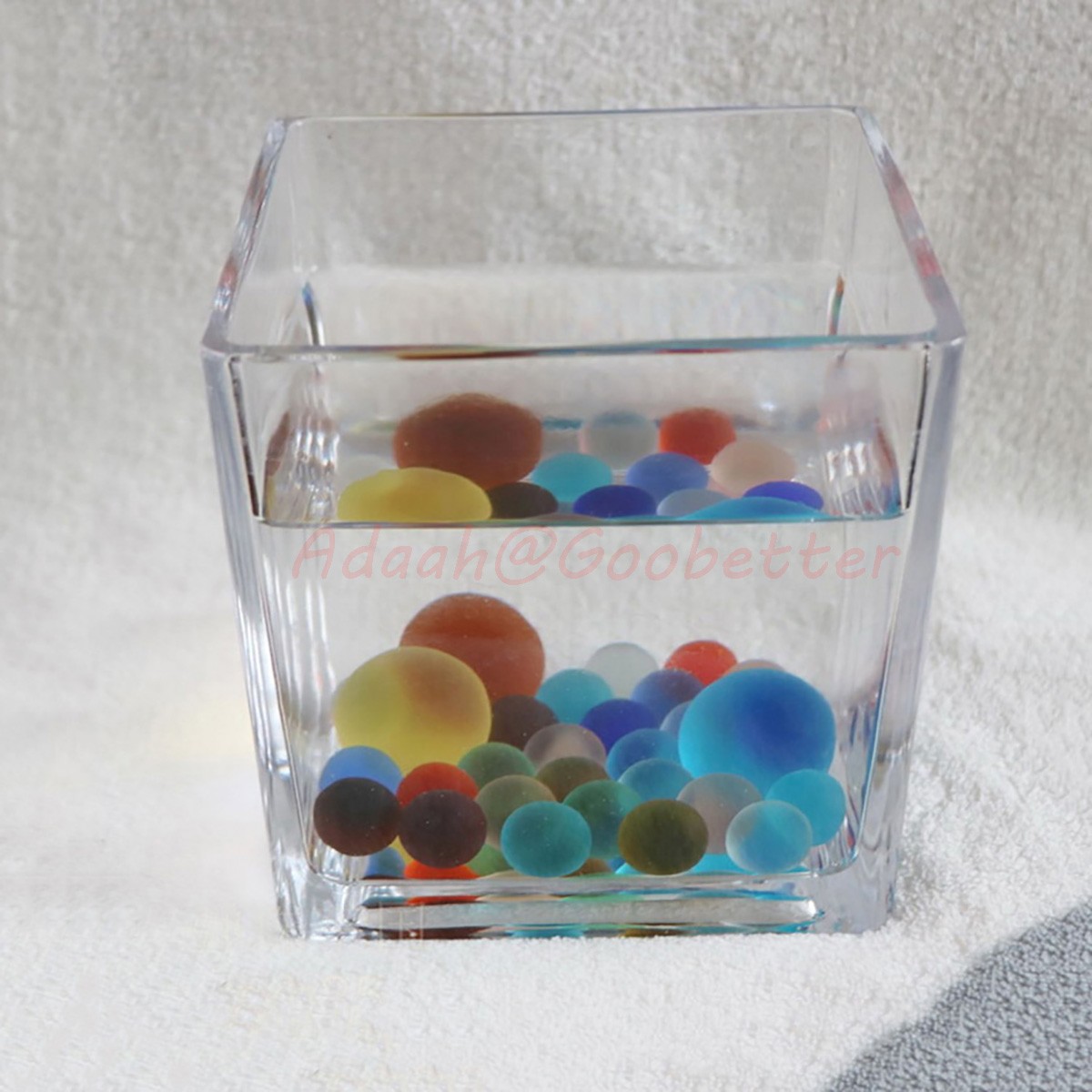6/8/10/12/15/16/22/25/30mm Frosted Glass Ball Marbles Kids Toys Games Vase Decor