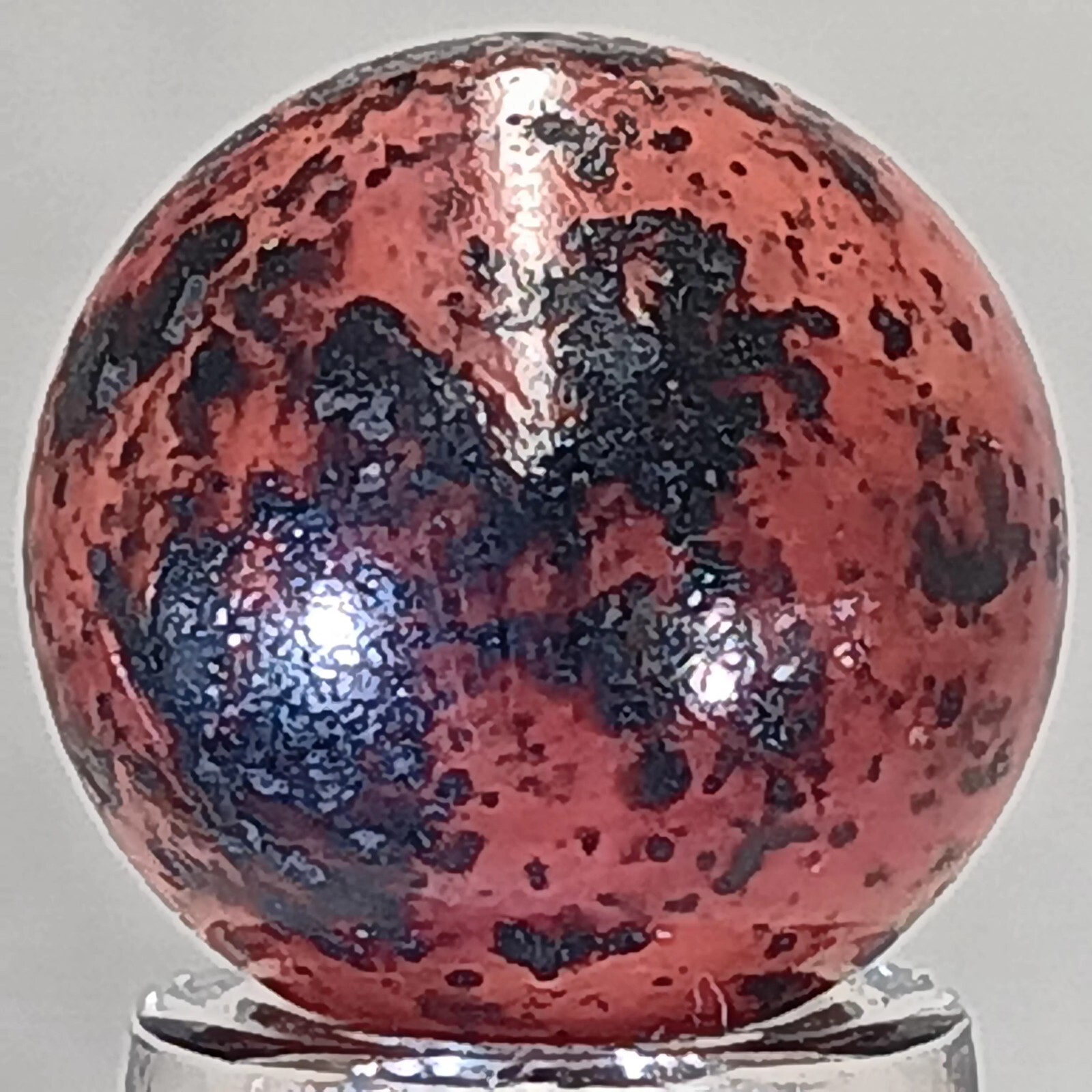 Vacor Mars Marble .62 Inches Near-Mint Condition Combined Shipping