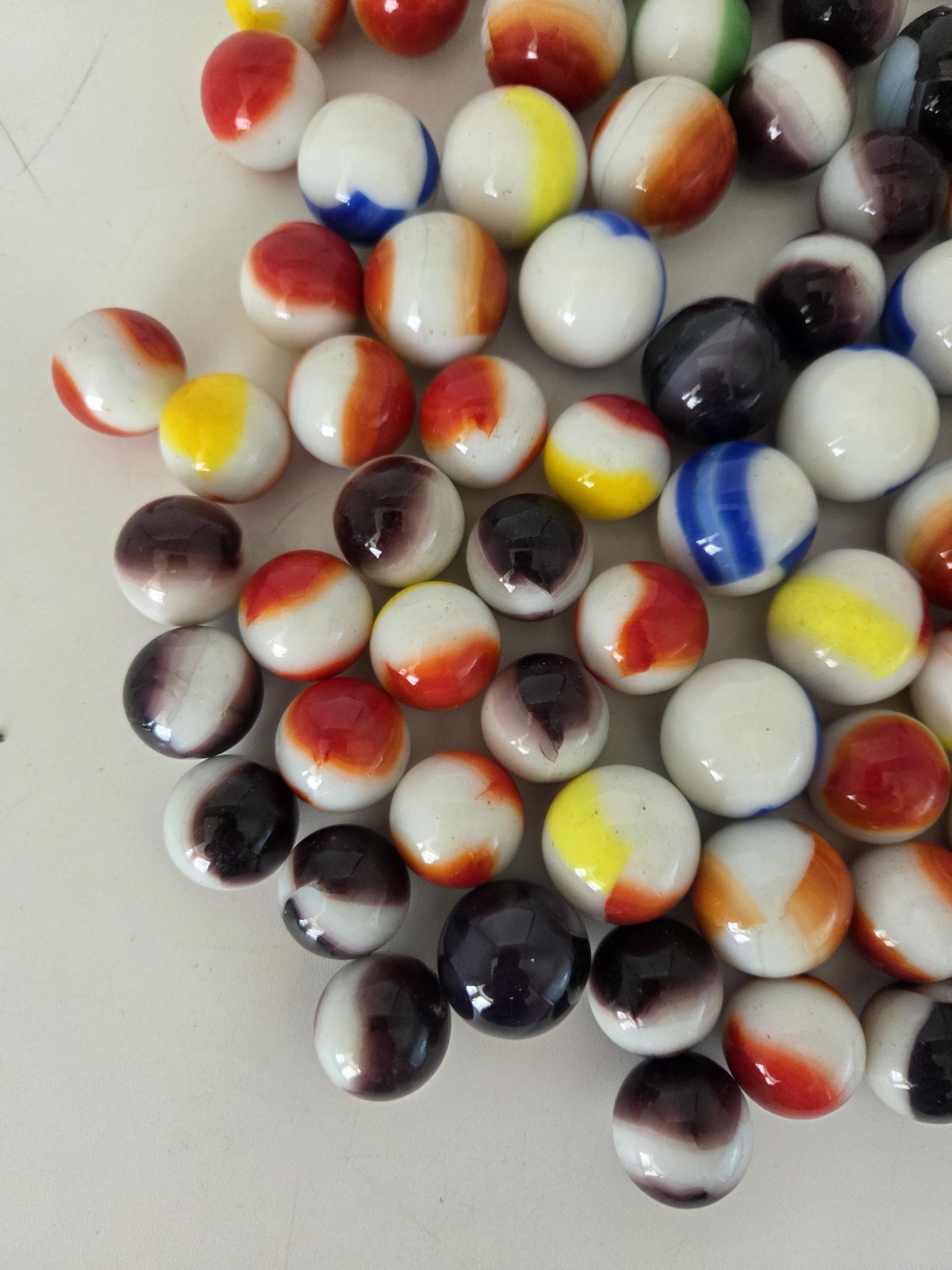 Vintage Marble King Rainbows Lot