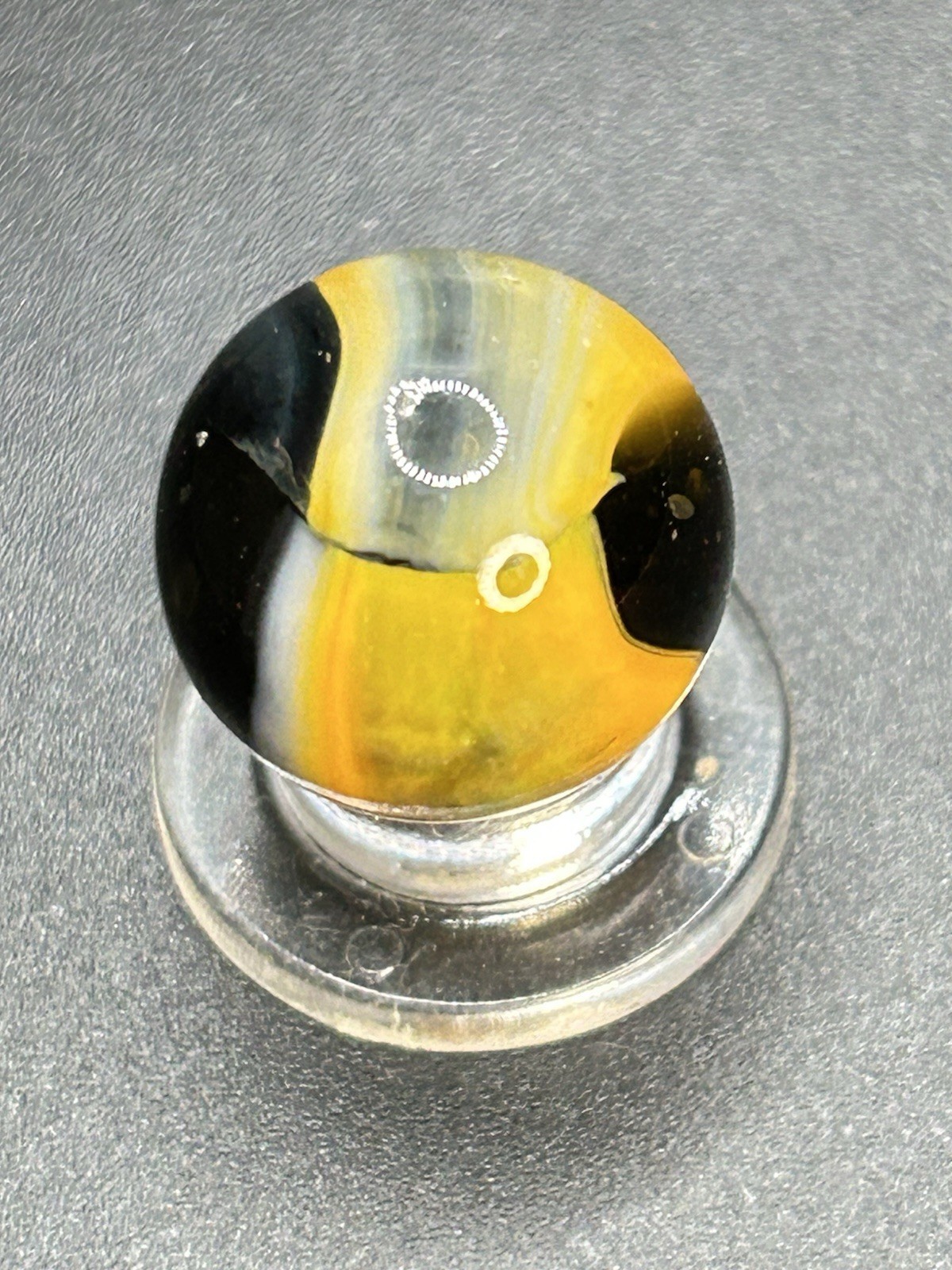 Vintage Peltier Champion Jr. Marble 0.629”