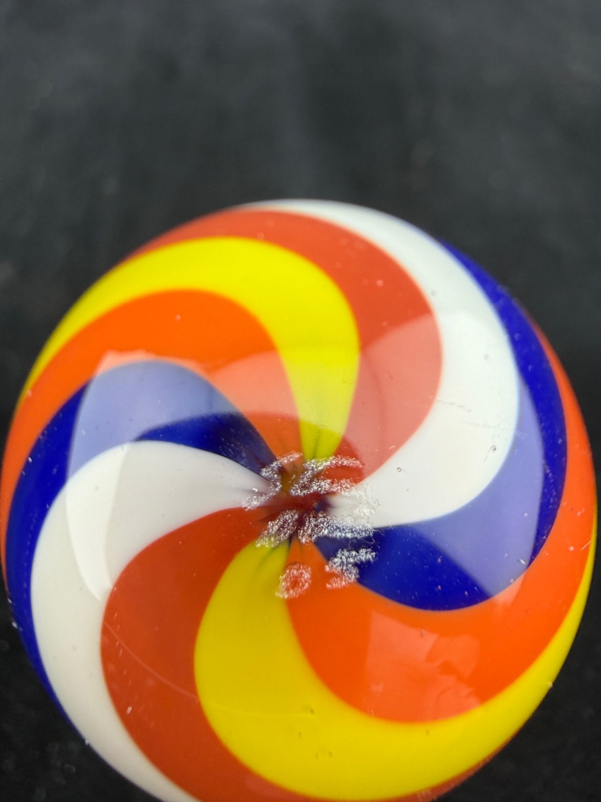 Steve Davis 1 .45″ Color Extravaganza Banded Marble “2004”