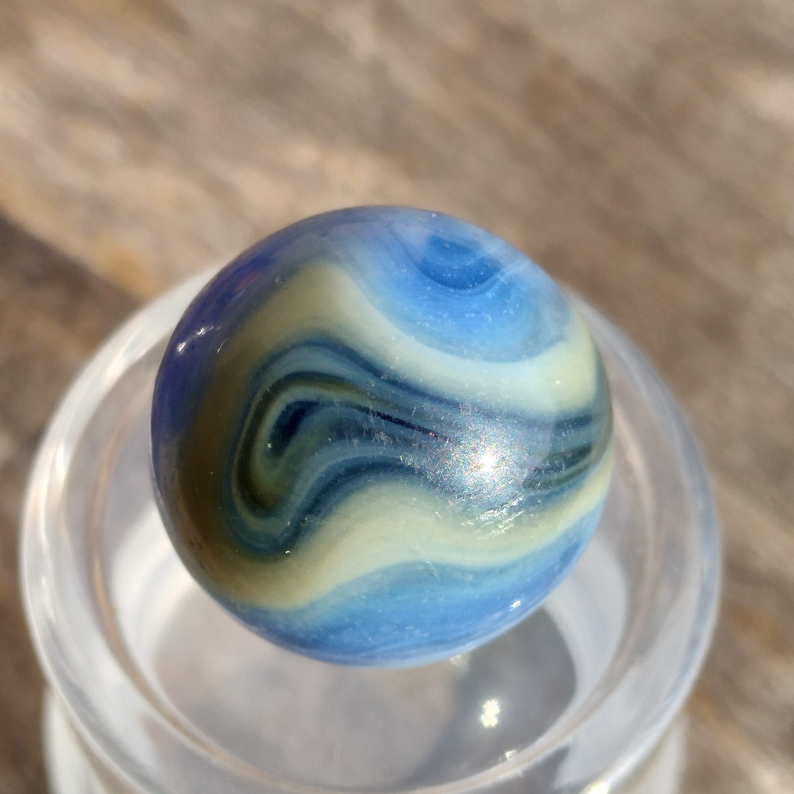Premium Lot-4 Vintage Marbles- Vitro Heaton Alley Ravenswood Master Champion- c9