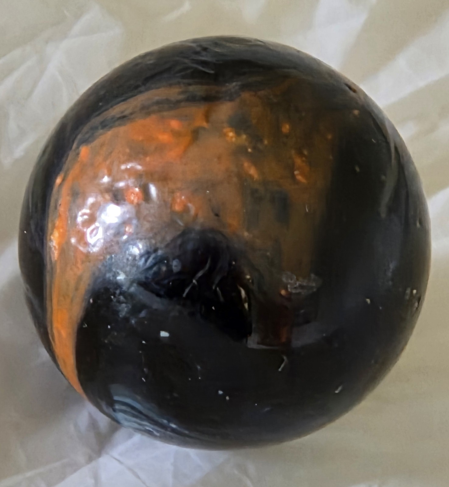 Lot 4 Vntg Marbles Blue Opaque Swirl Green Vitro Agate Cat’s Eye OLD Black Swirl