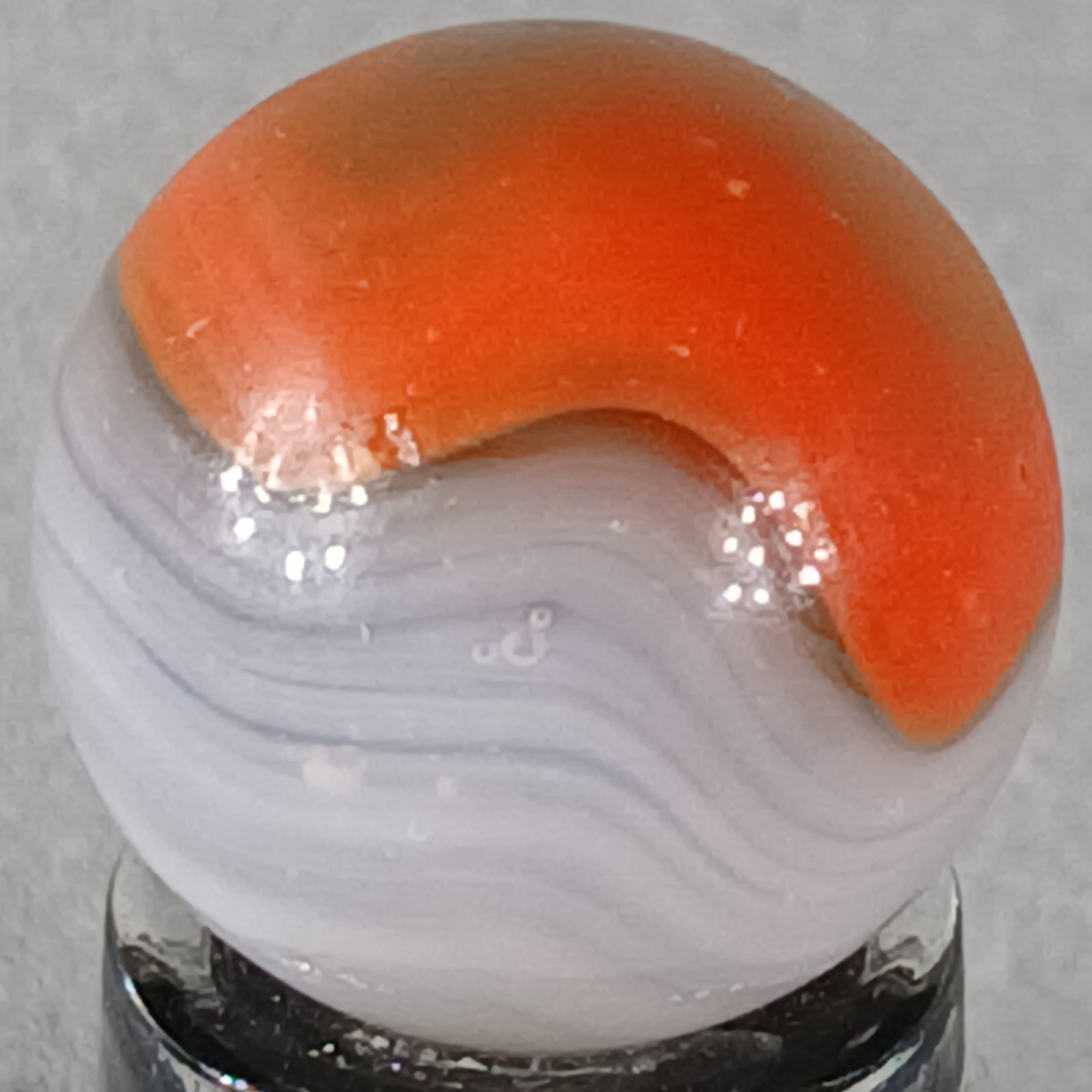 Vintage Vitro Conqueror Marble .61 Inches Near-Mint Condition Combined Shipping